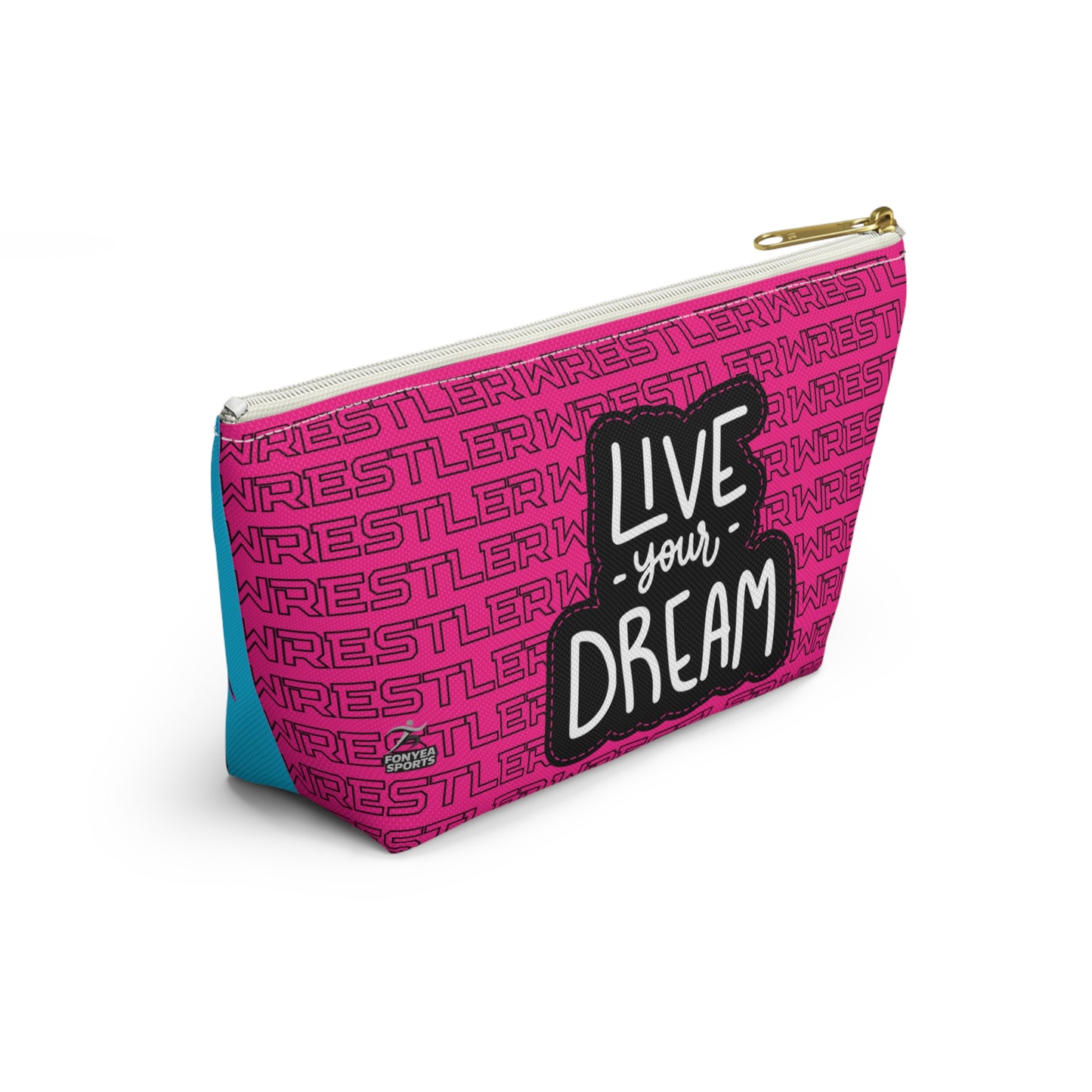 Fonyea Sports Wrestler Girl Accessory Makeup Pouch Bag