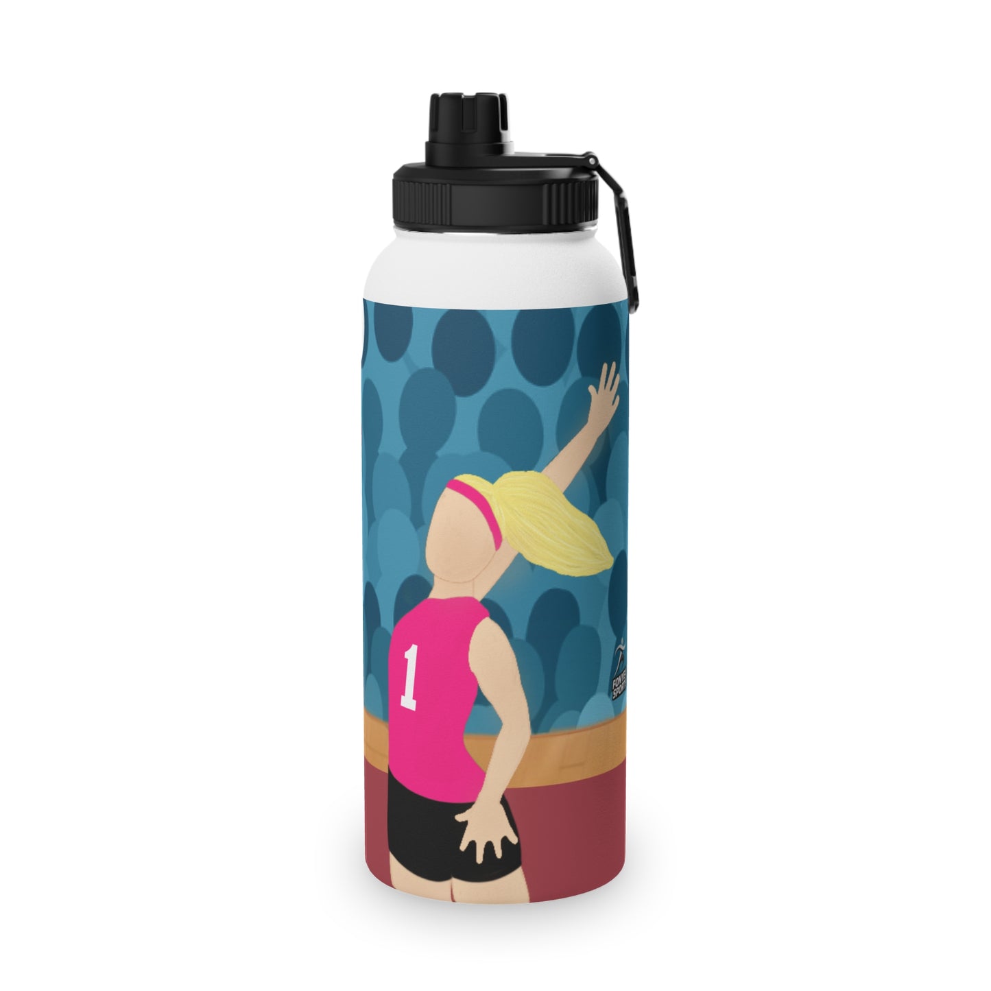 Fonyea Sports Volleyball Stainless Steel Water Bottle
