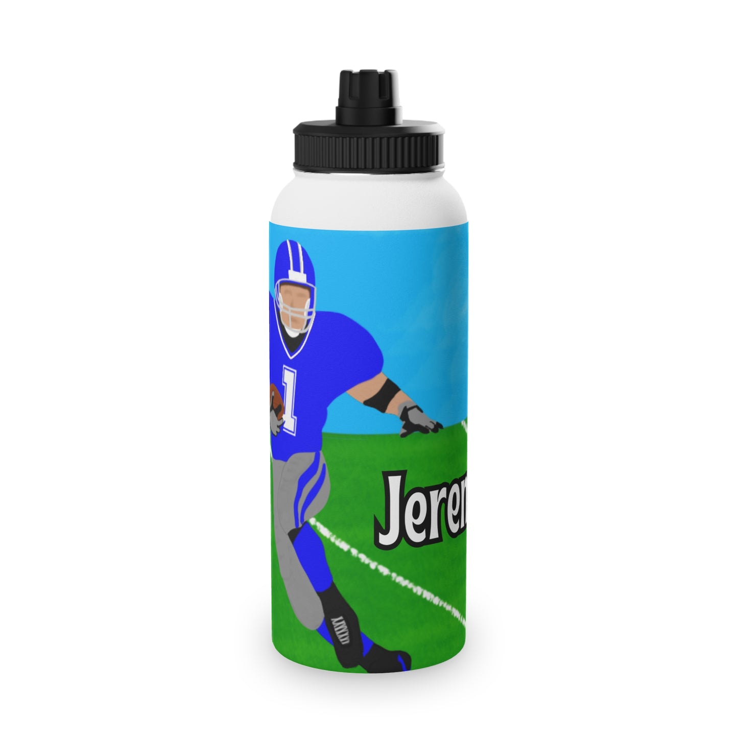 Fonyea Sports Football Stainless Steel Water Bottle