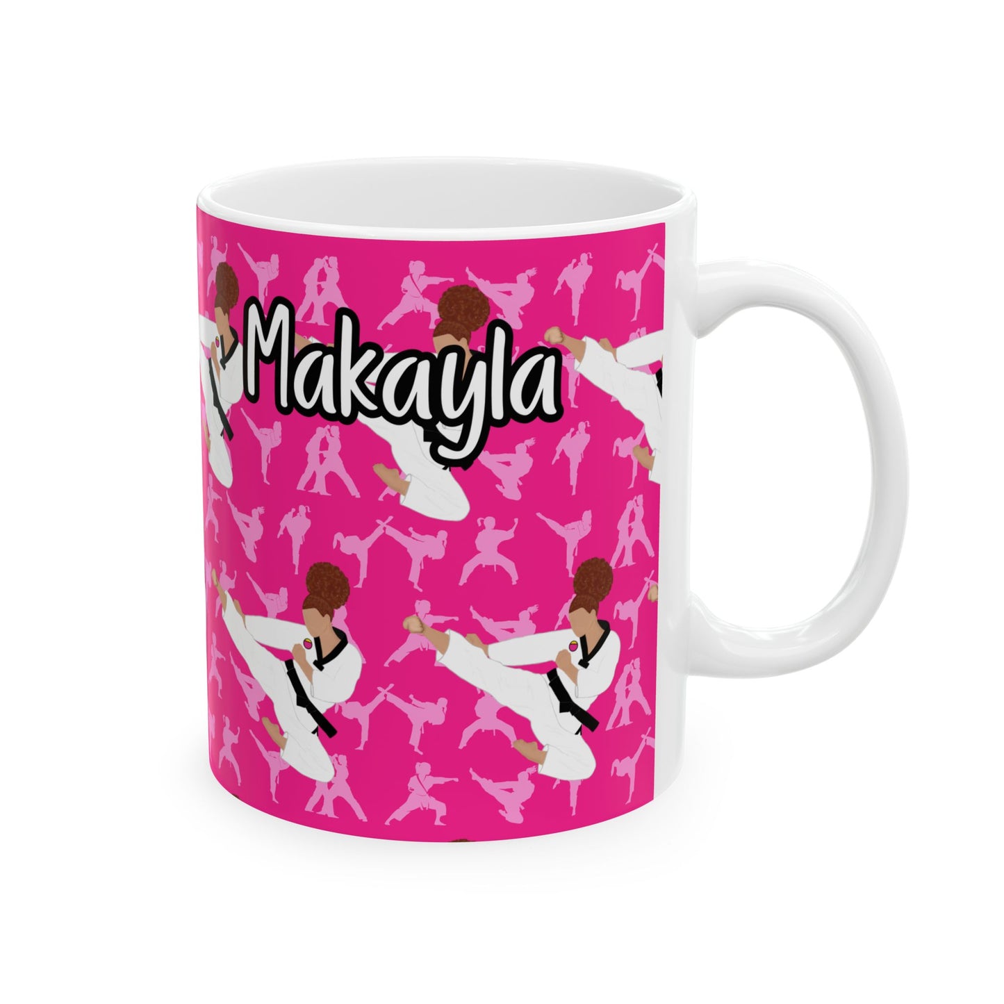 Martial Arts Ceramic Mug — Judo Karate Taekwondo Gift (11oz/15oz)
