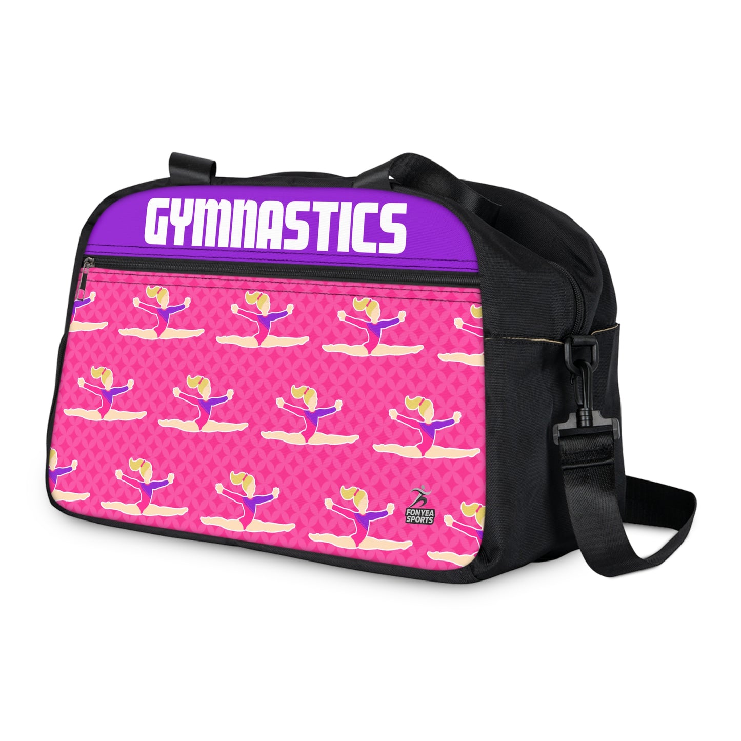 Fonyea Sports Pink Gymnast Fitness Gym Practice Bag