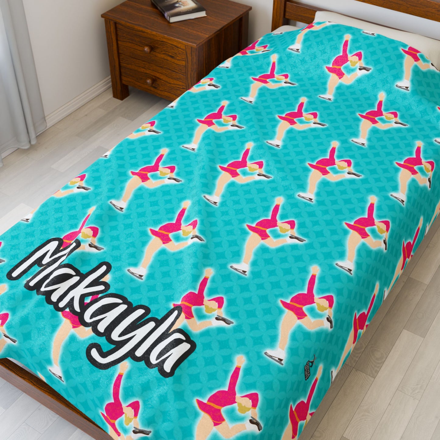 Fonyea Sports Figure Skater Blanket (Three Sizes)