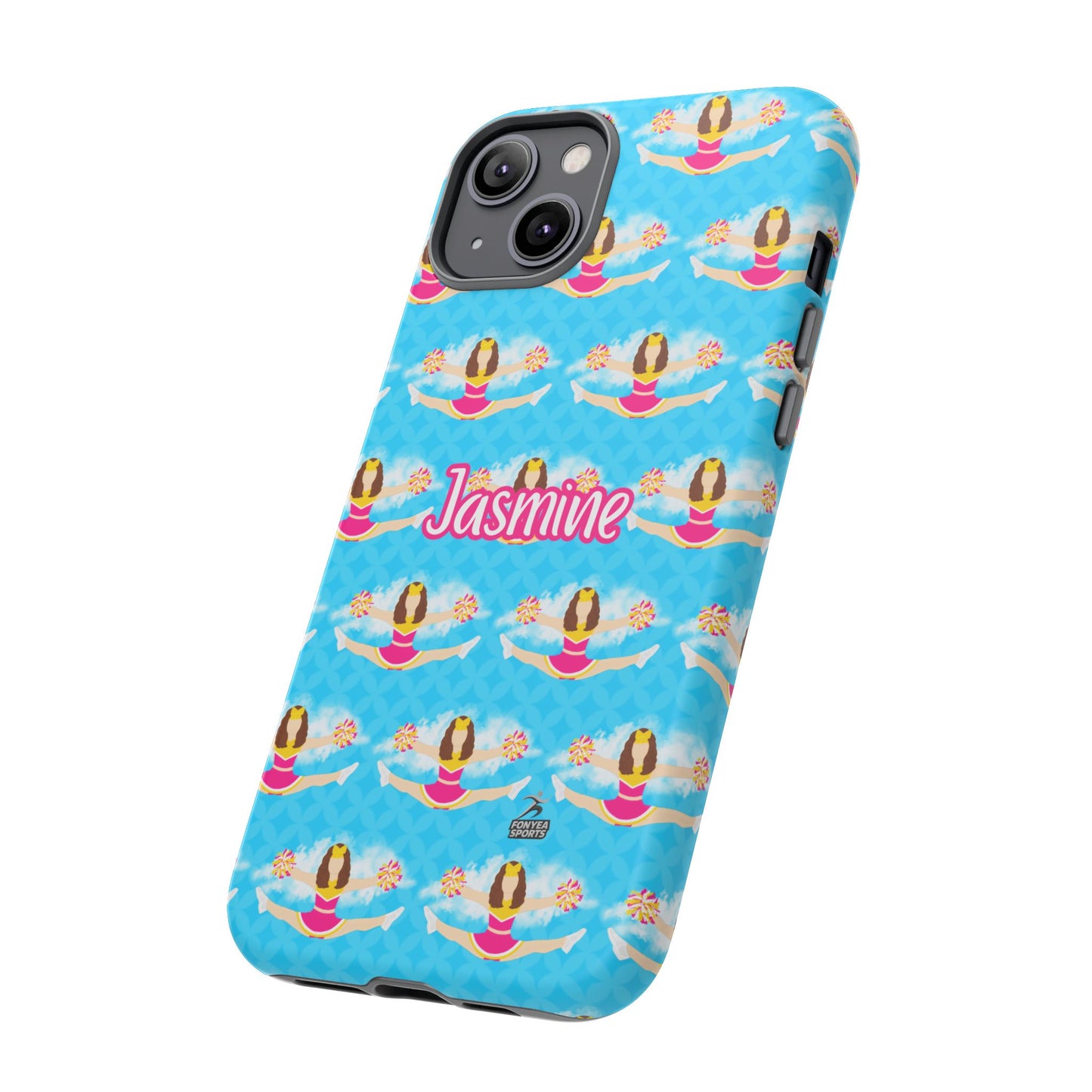 Personalized Cheerleader Tough Phone Case, Fonyea Sports