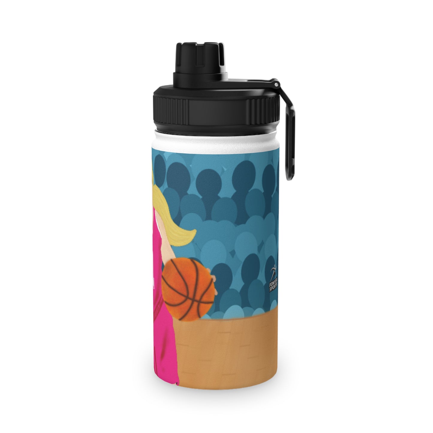 Fonyea Sports Basketball Girl Stainless Steel Water Bottle