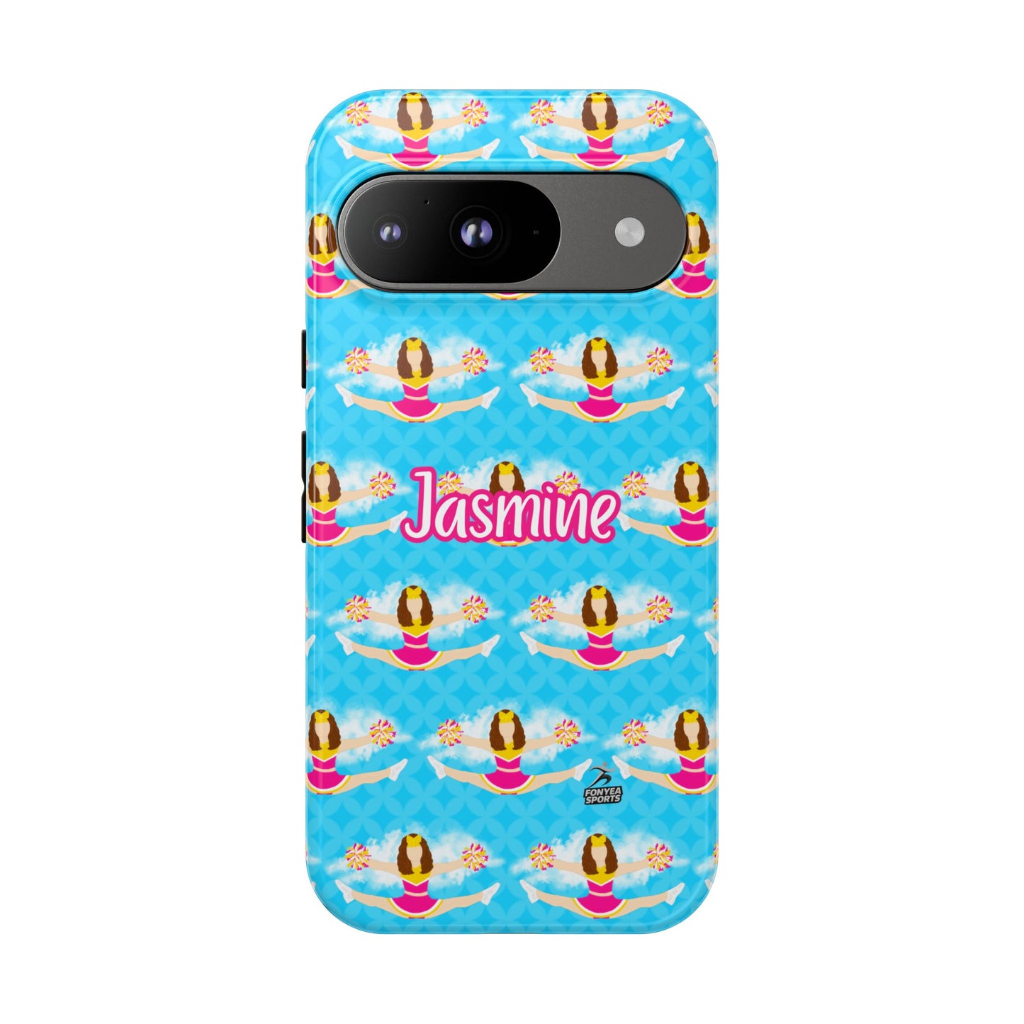 Personalized Cheerleader Tough Phone Case, Fonyea Sports