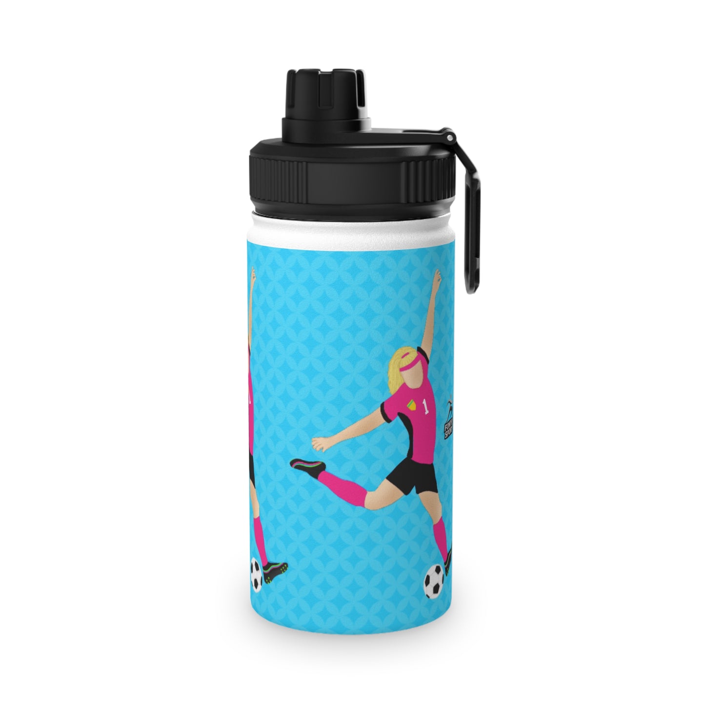 Fonyea Sports Soccer Girl Stainless Steel Water Bottle