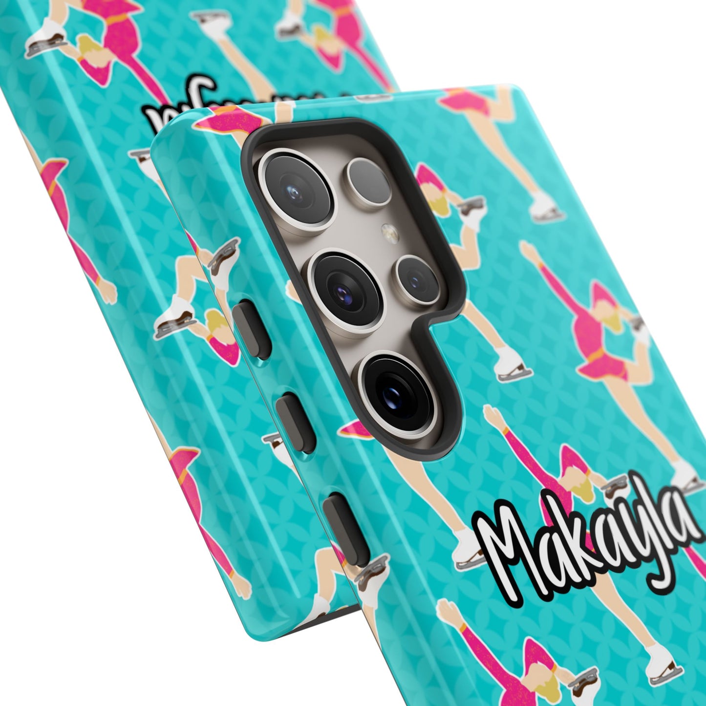 Personalized Figure Ice Skater Girl Tough Phone Case, Fonyea Sports