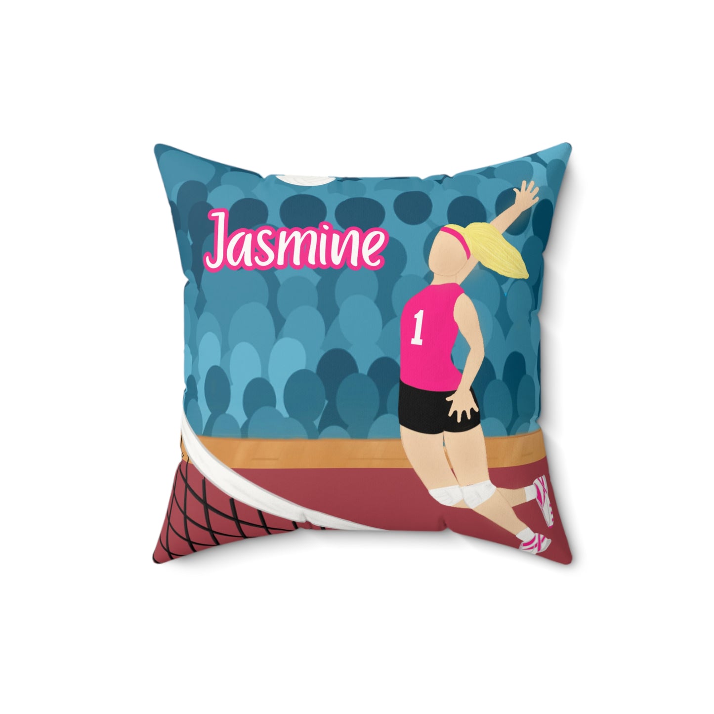 Fonyea Sports Volleyball Girl Pillow
