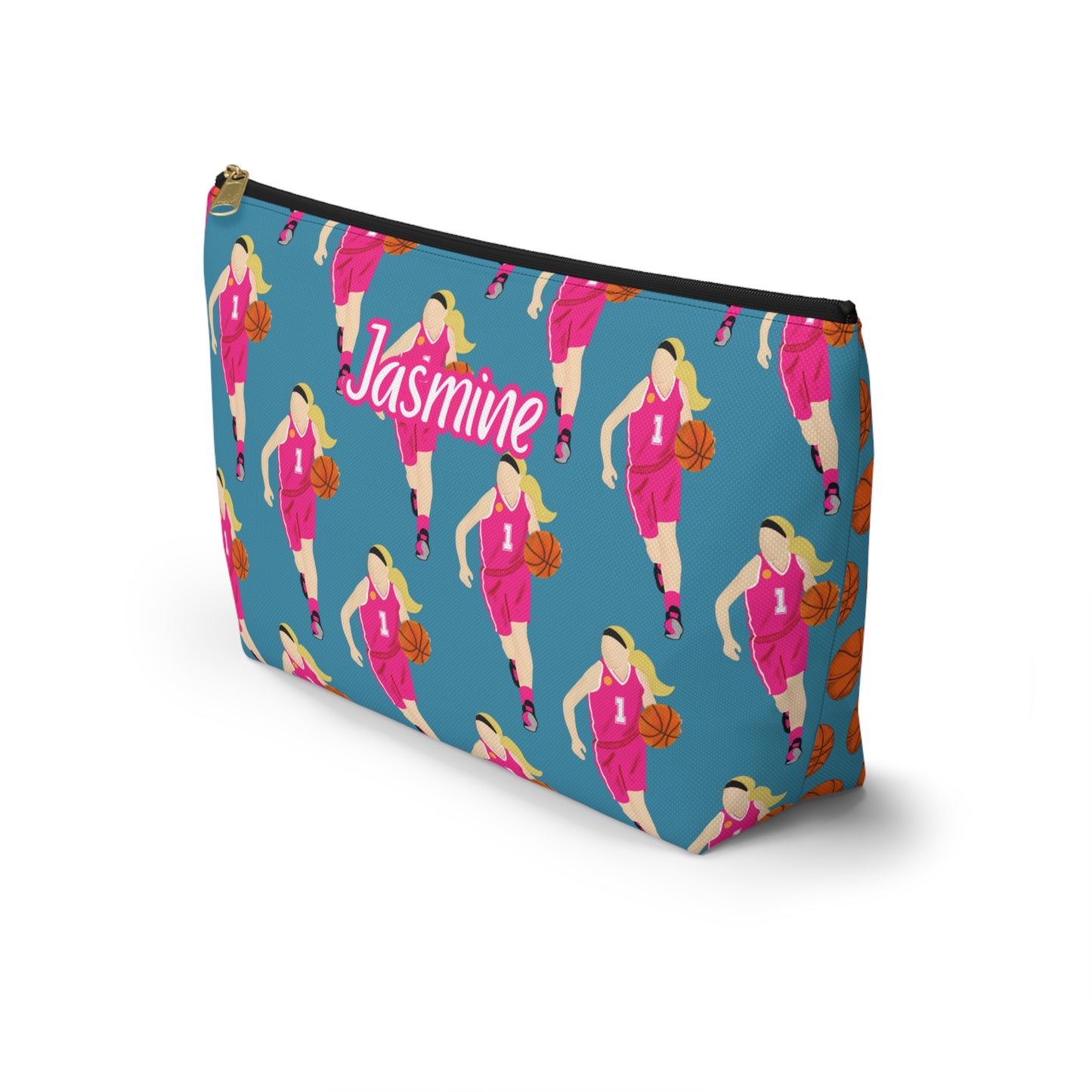 Fonyea Sports Basketball Girl Accessory Makeup Pouch Bag