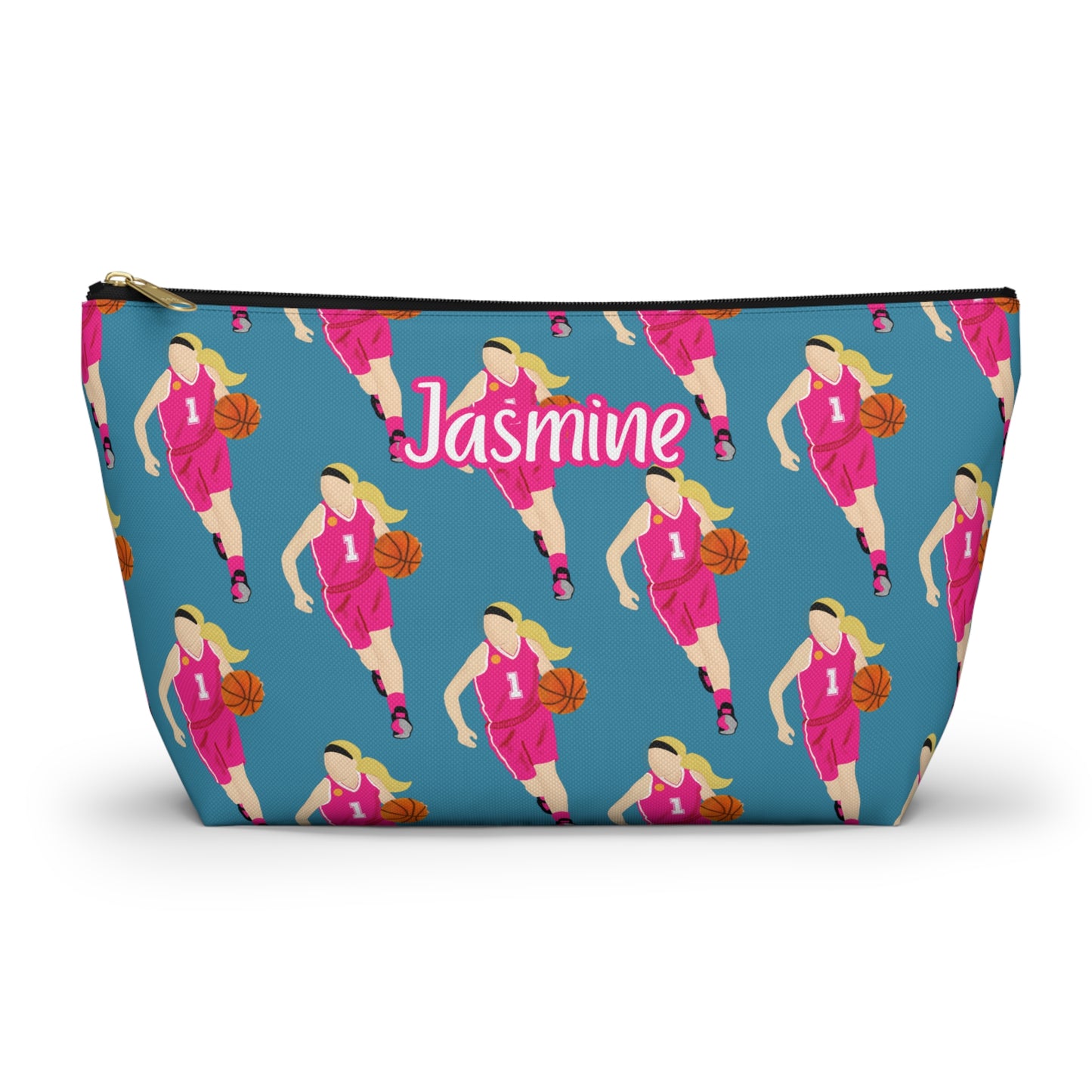 Fonyea Sports Basketball Girl Accessory Makeup Pouch Bag