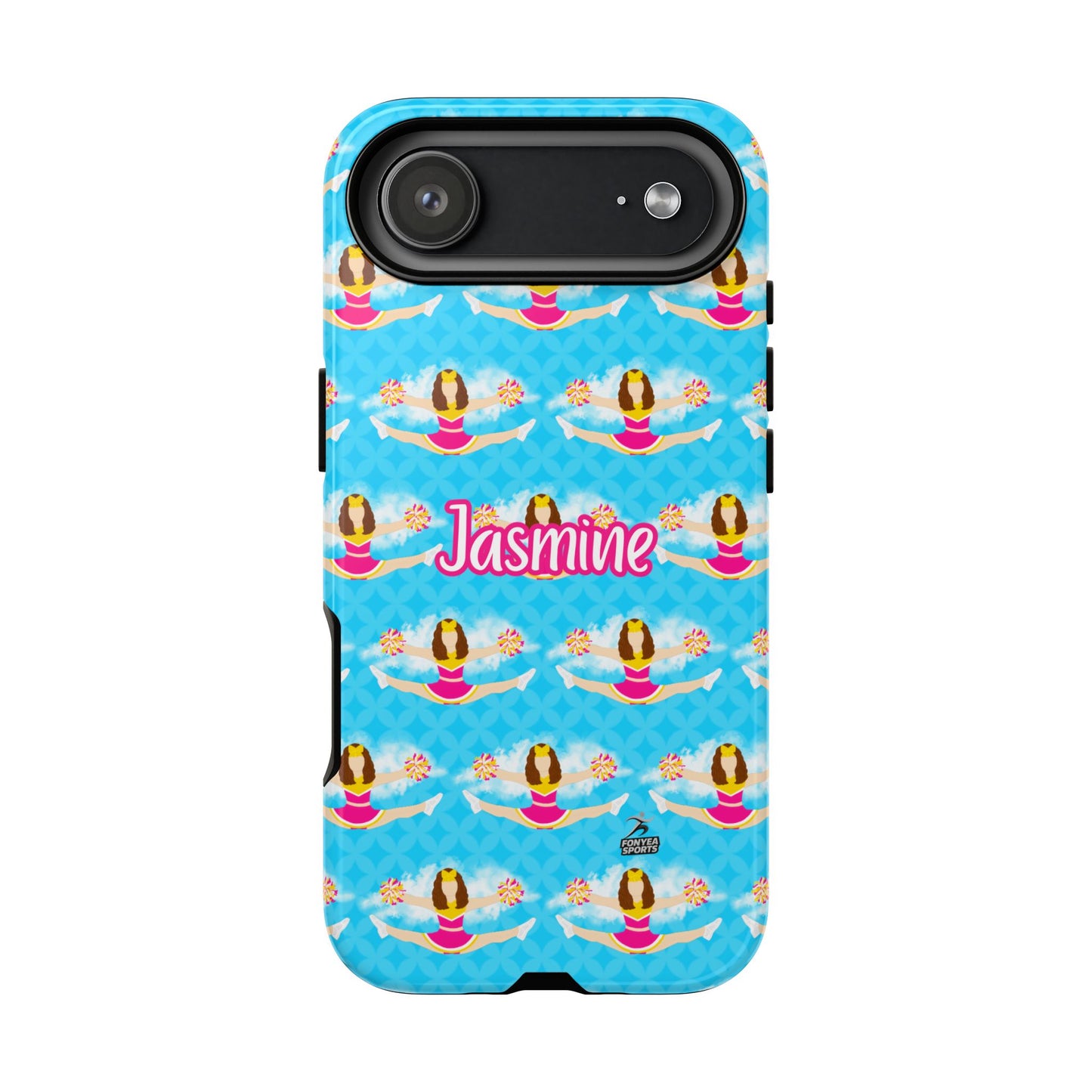Personalized Cheerleader Tough Phone Case, Fonyea Sports