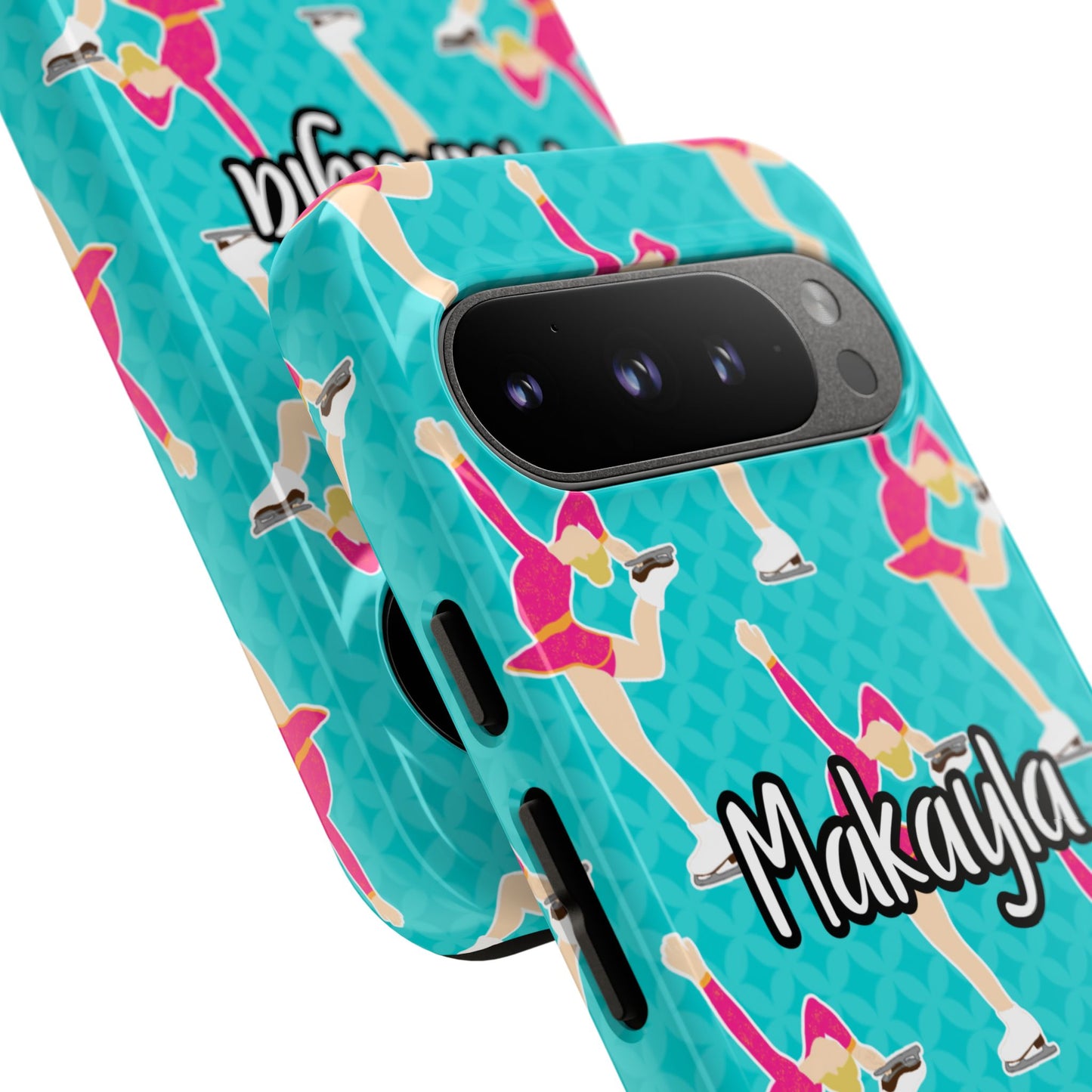 Personalized Figure Ice Skater Girl Tough Phone Case, Fonyea Sports