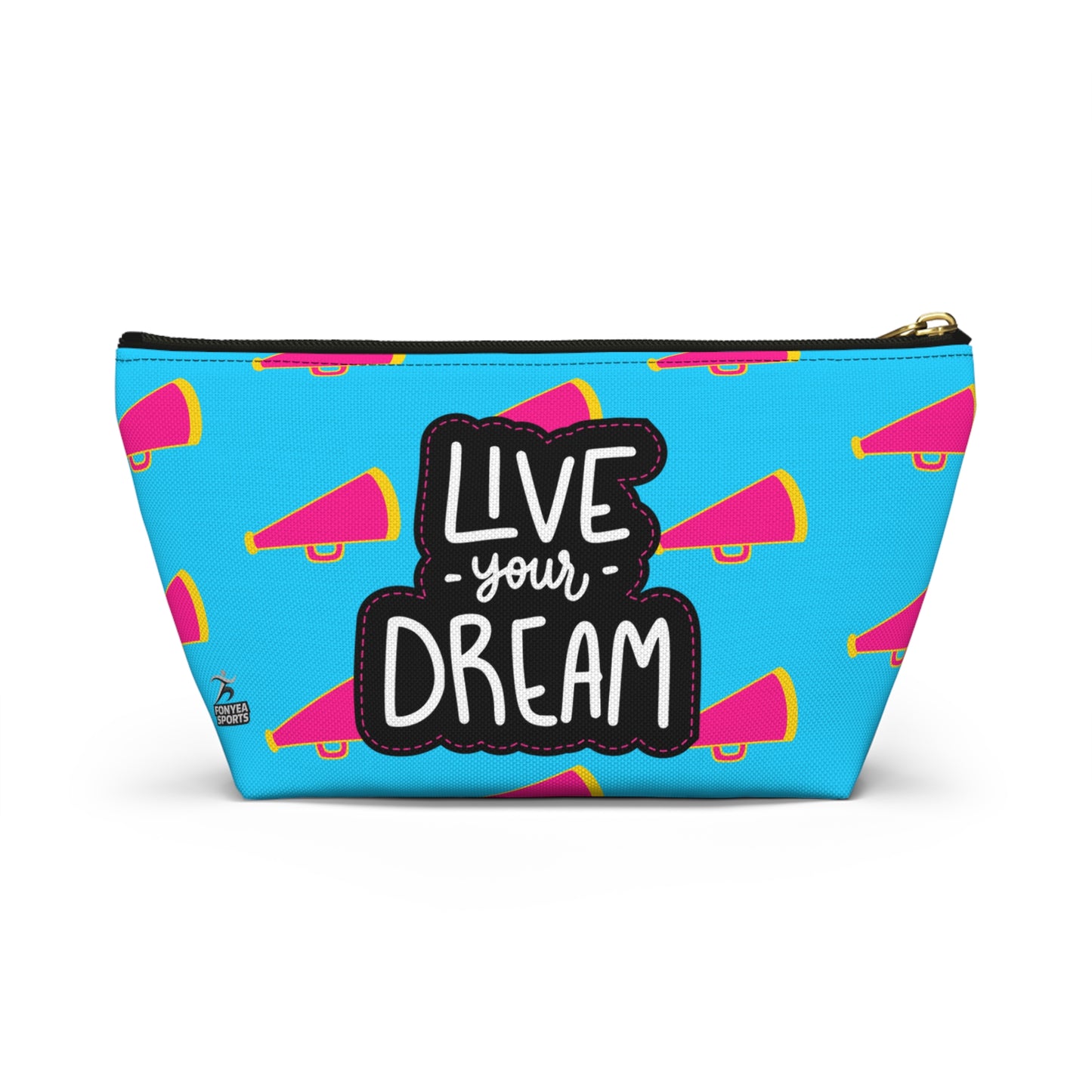 Fonyea Sports Cheer Accessory Makeup Pouch Bag