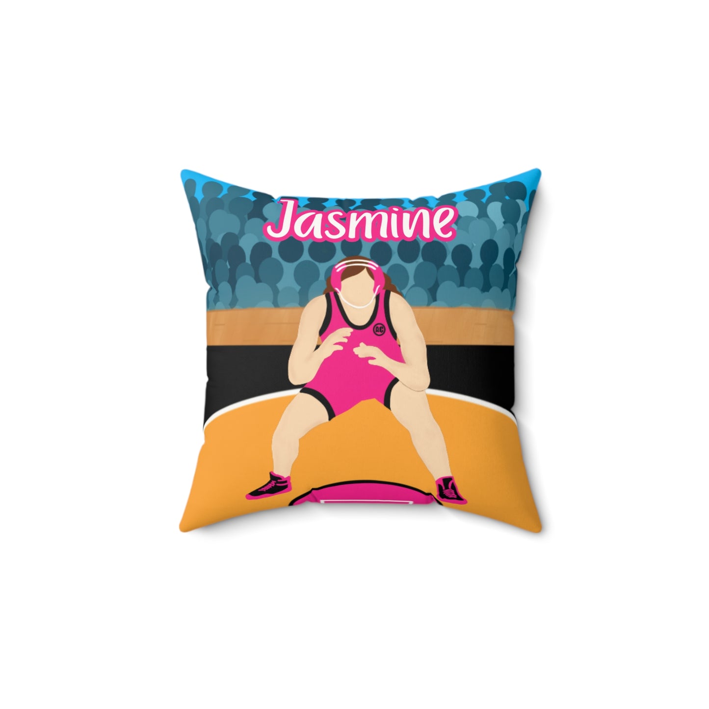 Fonyea Sports Wrestler Girl Pillow