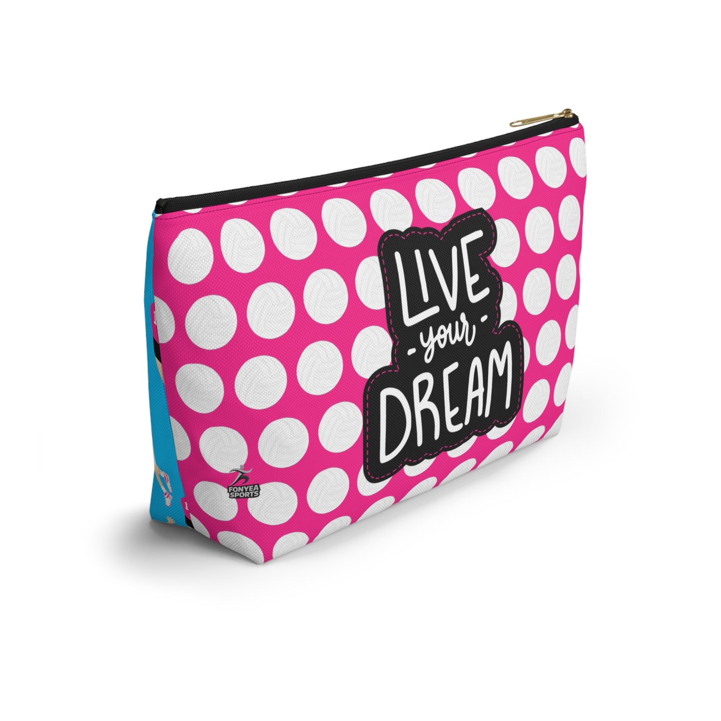 Fonyea Sports Volleyball Accessory Makeup Pouch Bag