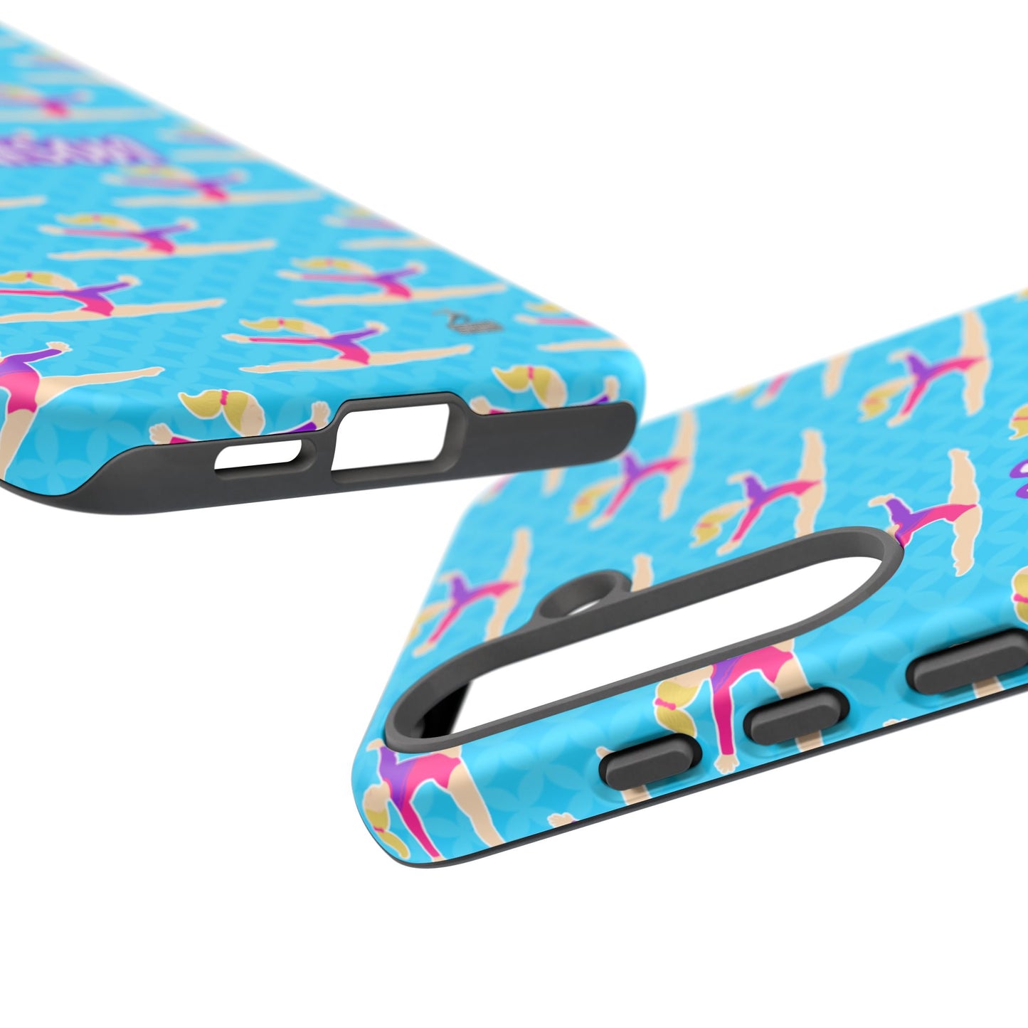 Personalized Gymnast BlueTough Phone Case, Fonyea Sports