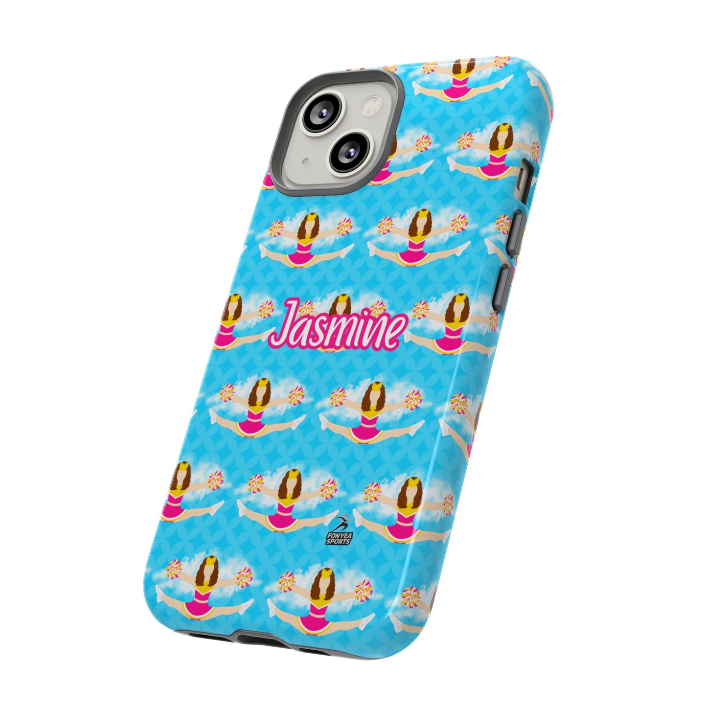 Personalized Cheerleader Tough Phone Case, Fonyea Sports