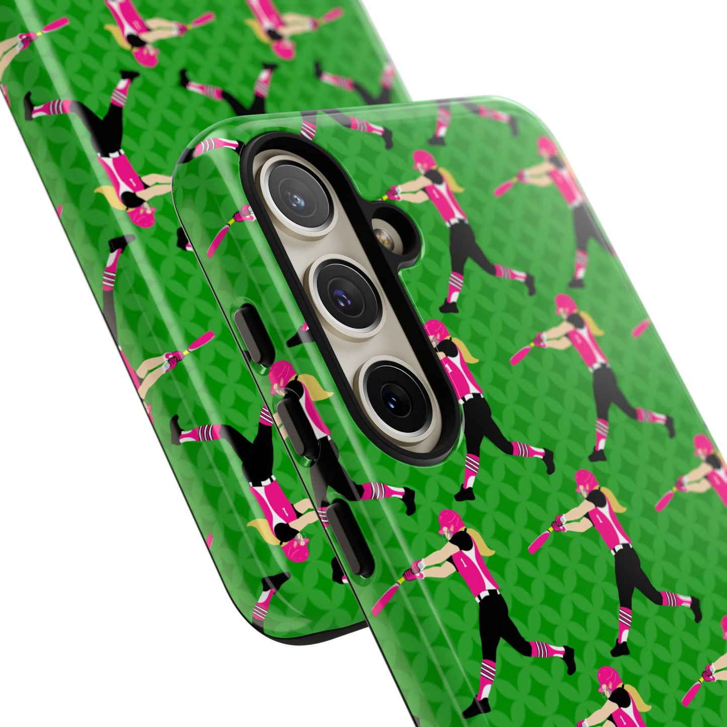 Personalized Softball Girl Tough Phone Case, Fonyea Sports