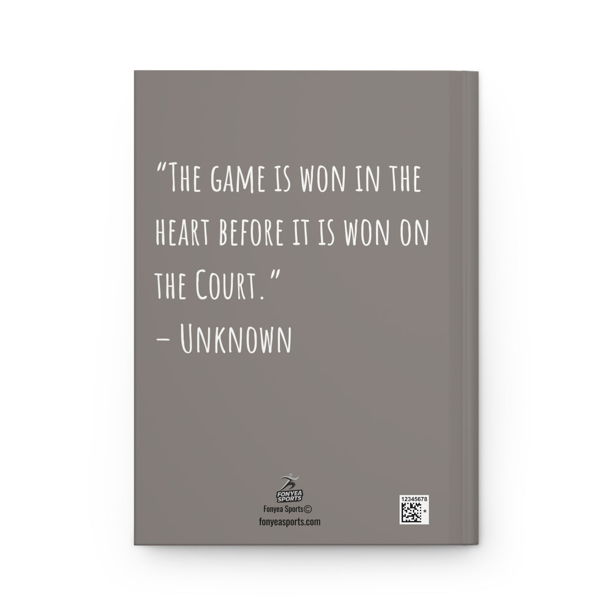 Volleyball Girl Personalized Blank Lined Journal — Hardback Edition