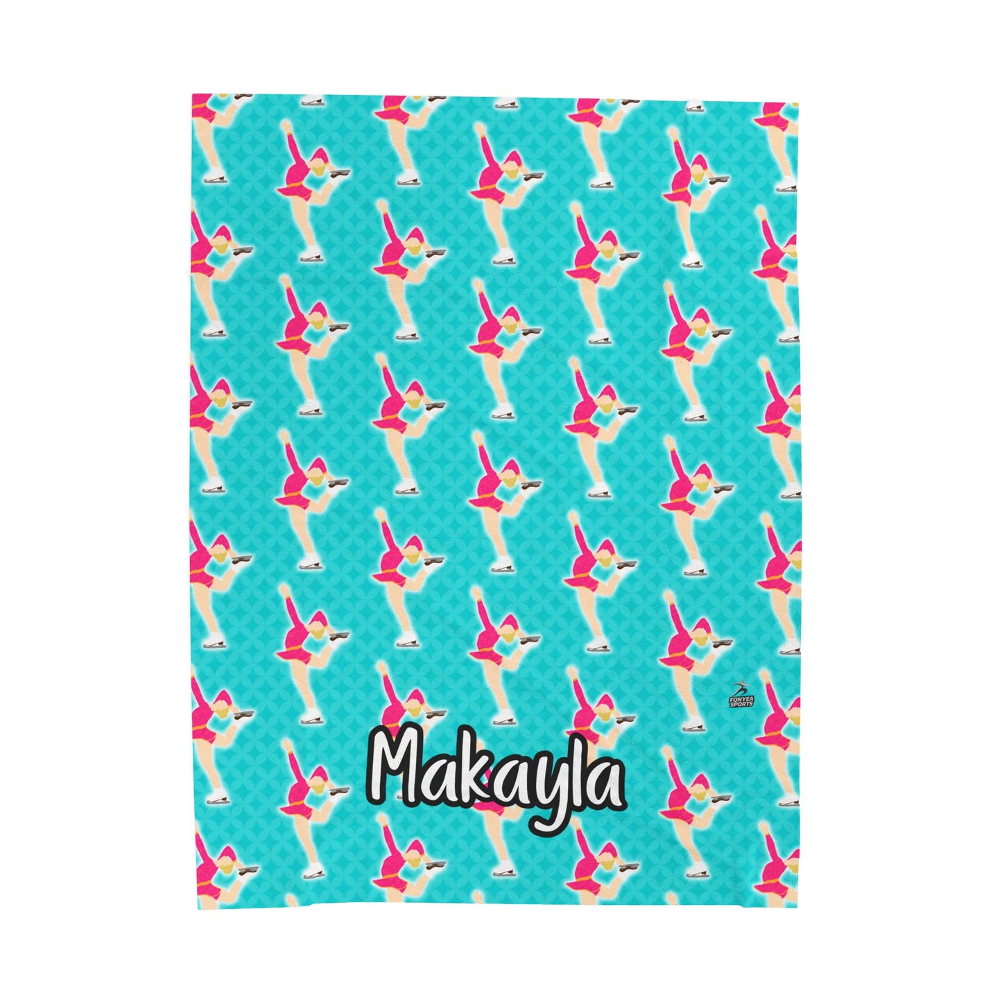 Fonyea Sports Figure Skater Blanket (Three Sizes)
