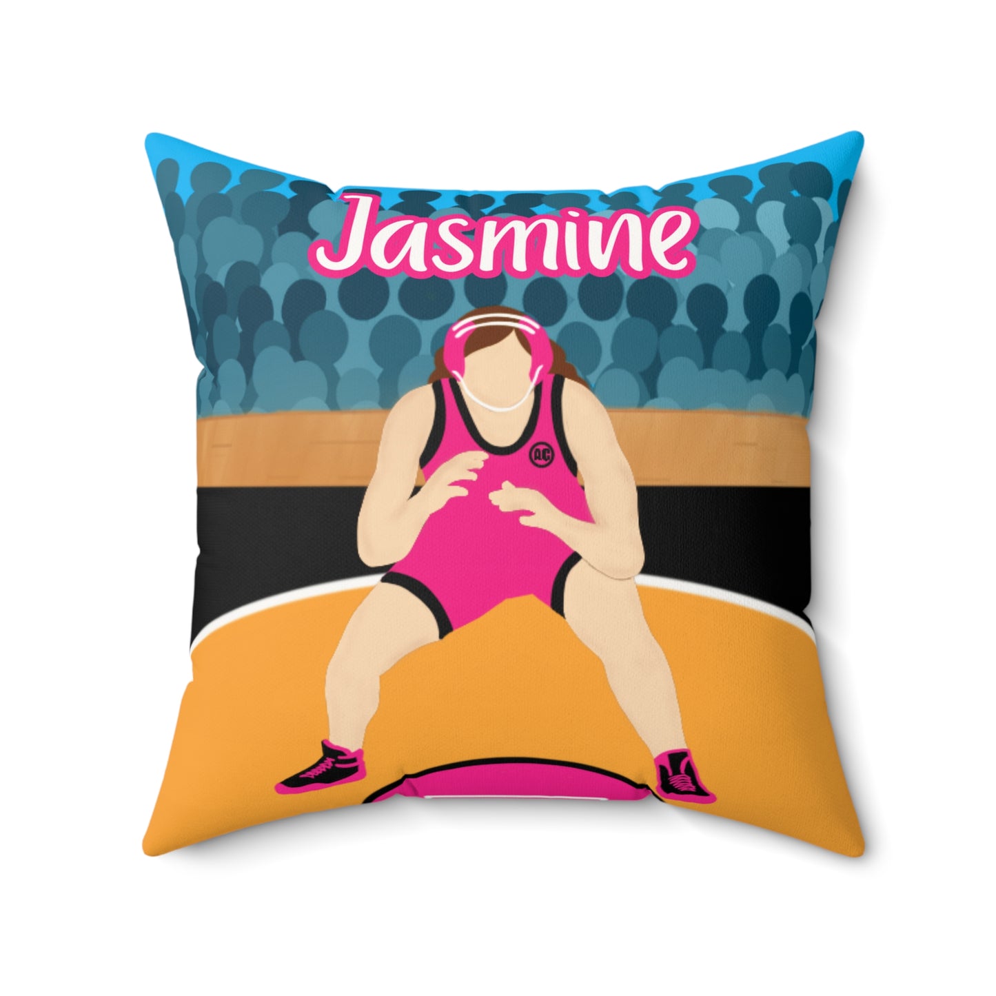 Fonyea Sports Wrestler Girl Pillow