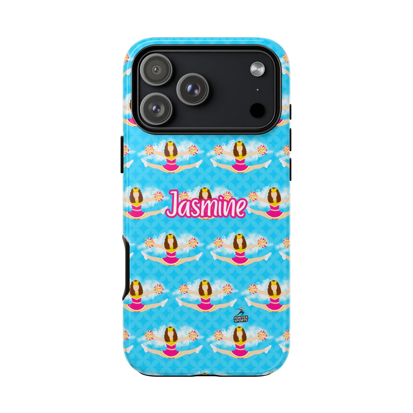 Personalized Cheerleader Tough Phone Case, Fonyea Sports