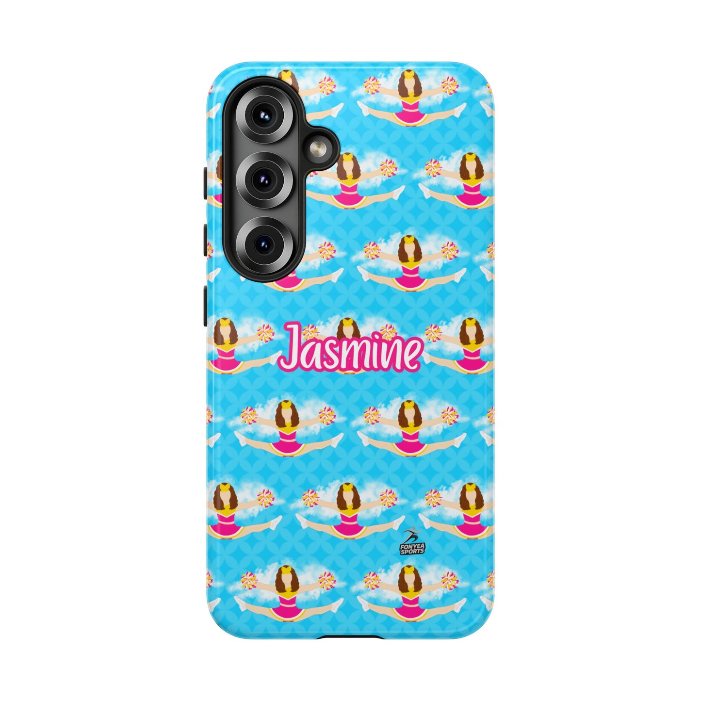 Personalized Cheerleader Tough Phone Case, Fonyea Sports