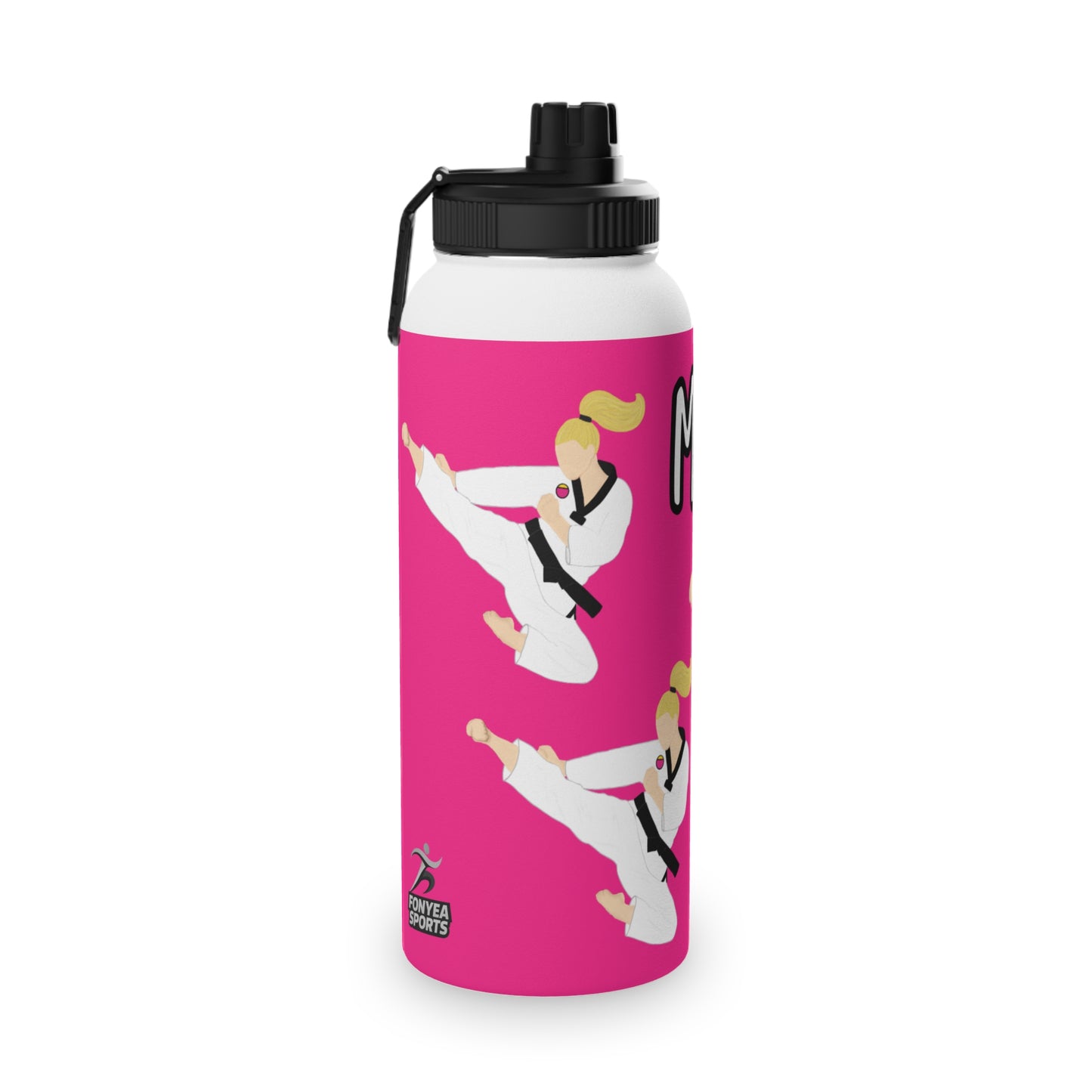 Fonyea Sports Martial Arts Taekwondo Karate Stainless Steel Water Bottle