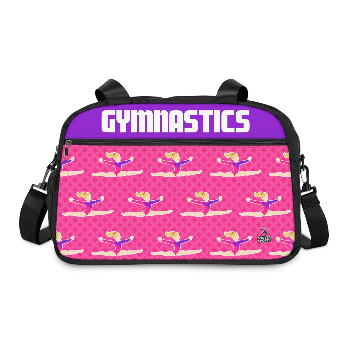 Fonyea Sports Pink Gymnast Fitness Gym Practice Bag