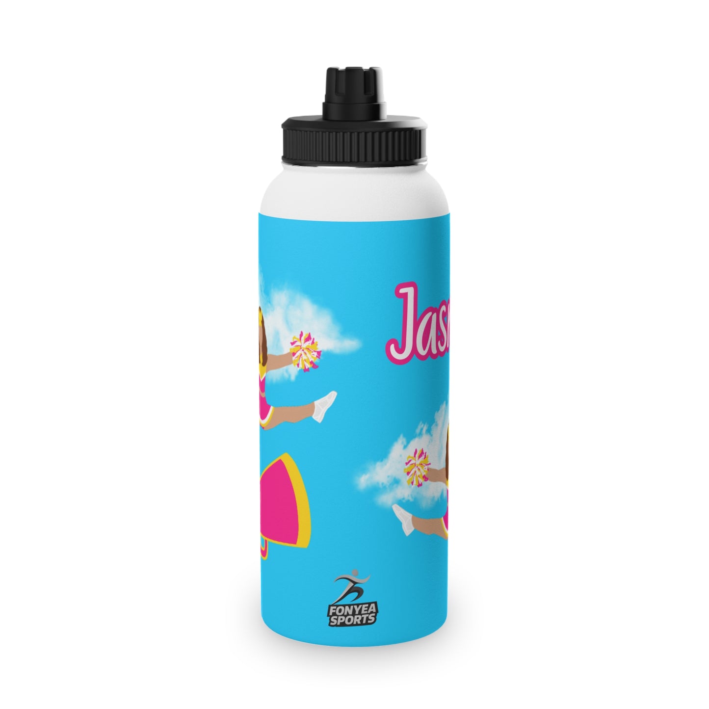 Fonyea Sports Cheer Stainless Steel Water Bottle