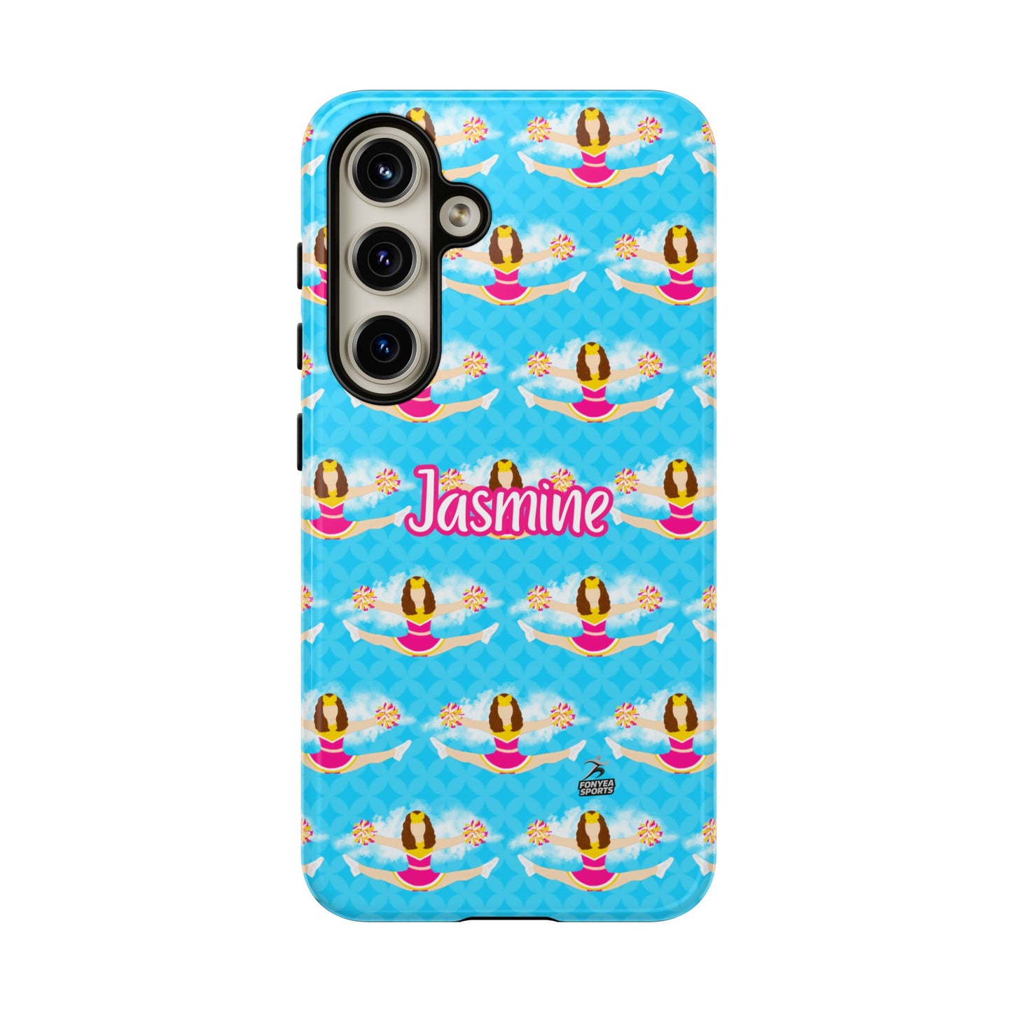 Personalized Cheerleader Tough Phone Case, Fonyea Sports