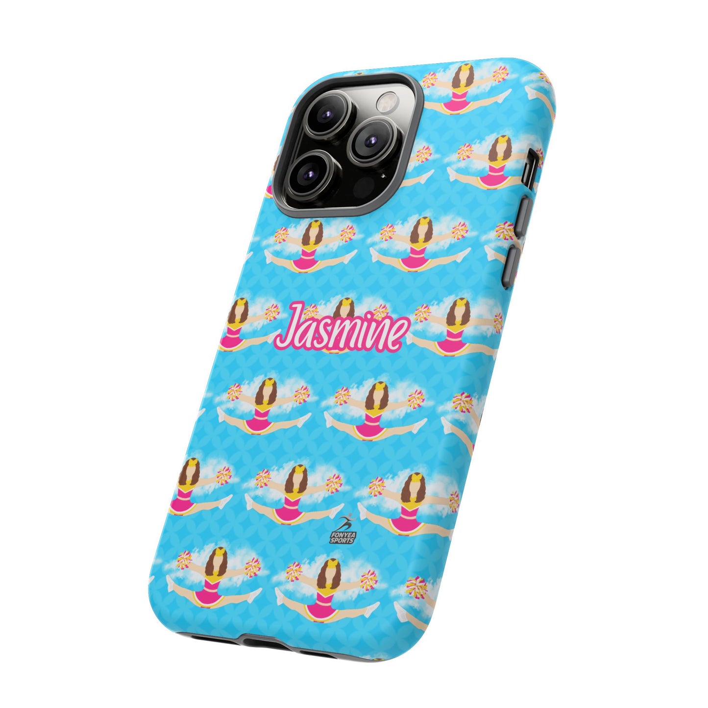 Personalized Cheerleader Tough Phone Case, Fonyea Sports