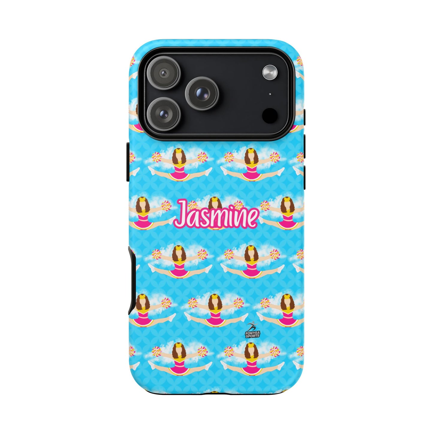Personalized Cheerleader Tough Phone Case, Fonyea Sports