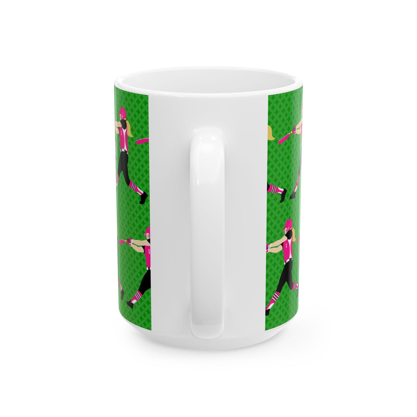 Personalized Softball Ceramic Mug  (11oz/15oz)