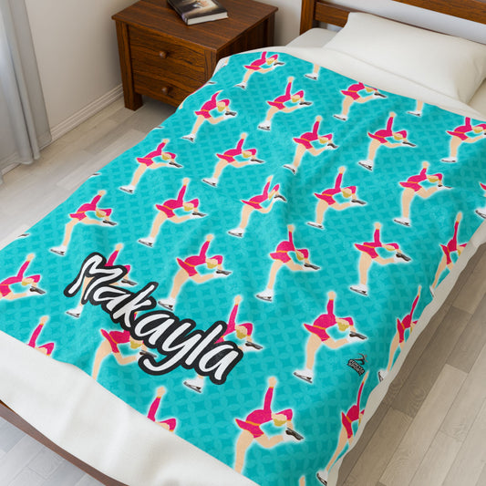 Fonyea Sports Figure Skater Blanket (Three Sizes)