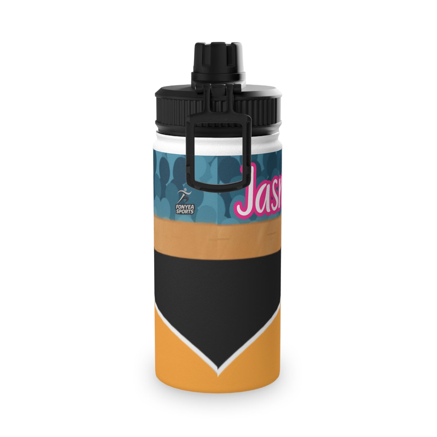 Fonyea Sports Wrestler Girl Stainless Steel Water Bottle