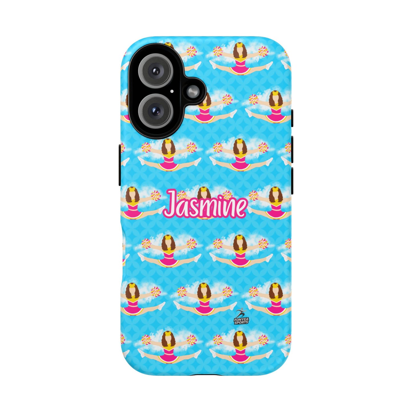 Personalized Cheerleader Tough Phone Case, Fonyea Sports