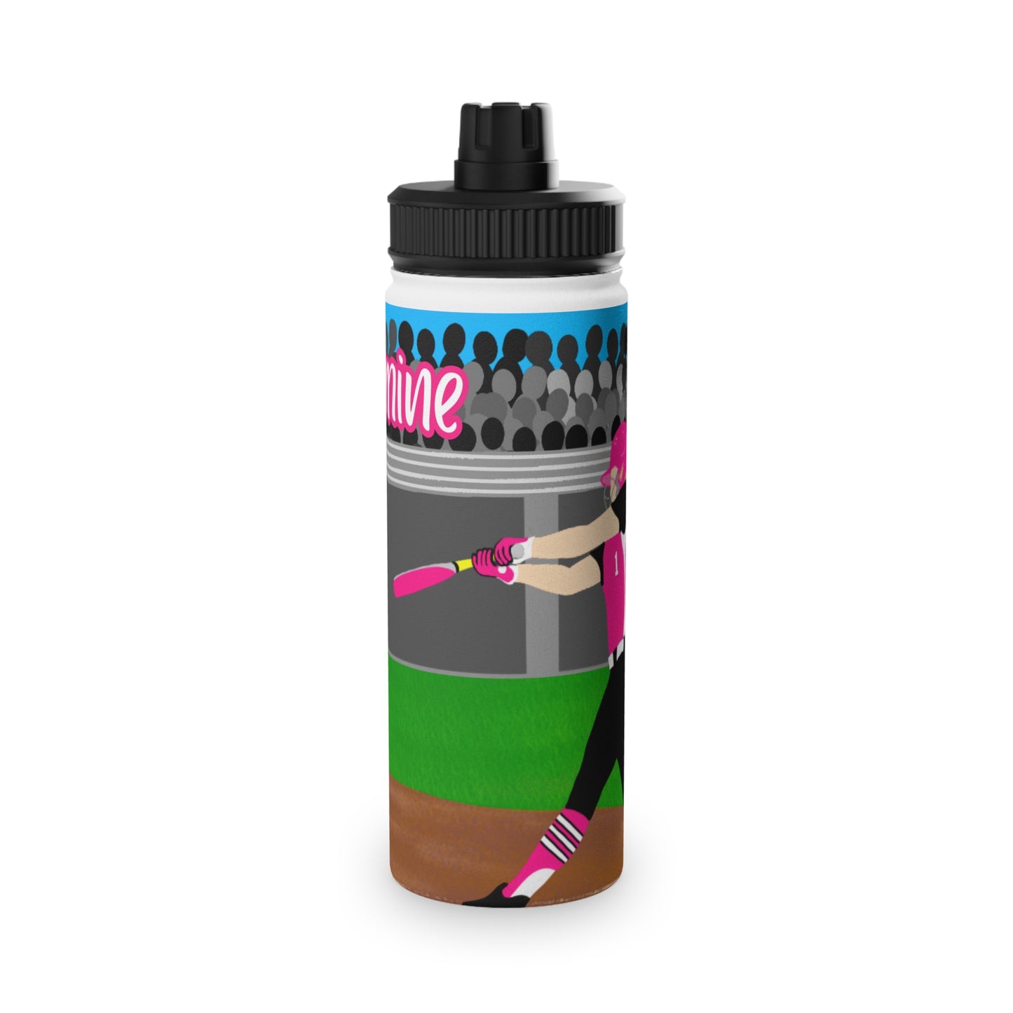 Fonyea Sports Softball Stainless Steel Water Bottle