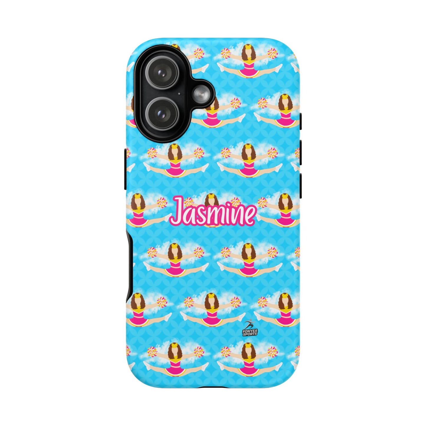 Personalized Cheerleader Tough Phone Case, Fonyea Sports