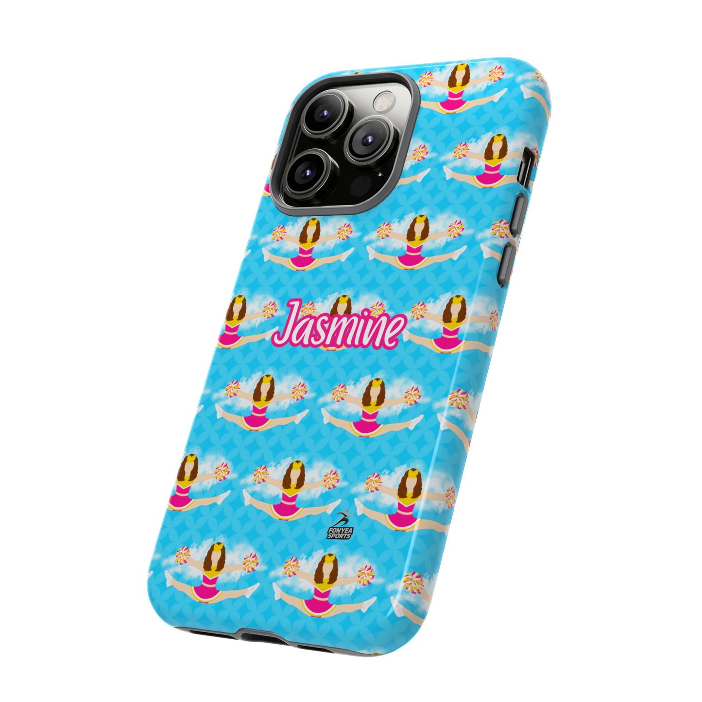 Personalized Cheerleader Tough Phone Case, Fonyea Sports