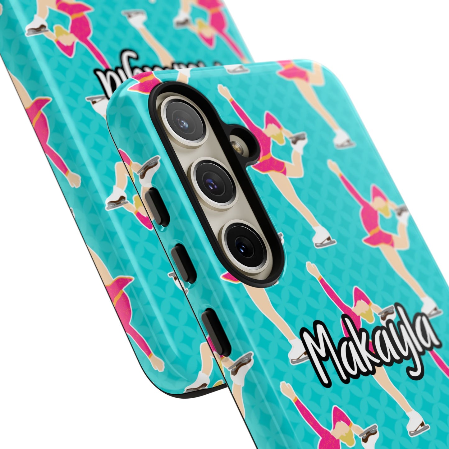 Personalized Figure Ice Skater Girl Tough Phone Case, Fonyea Sports