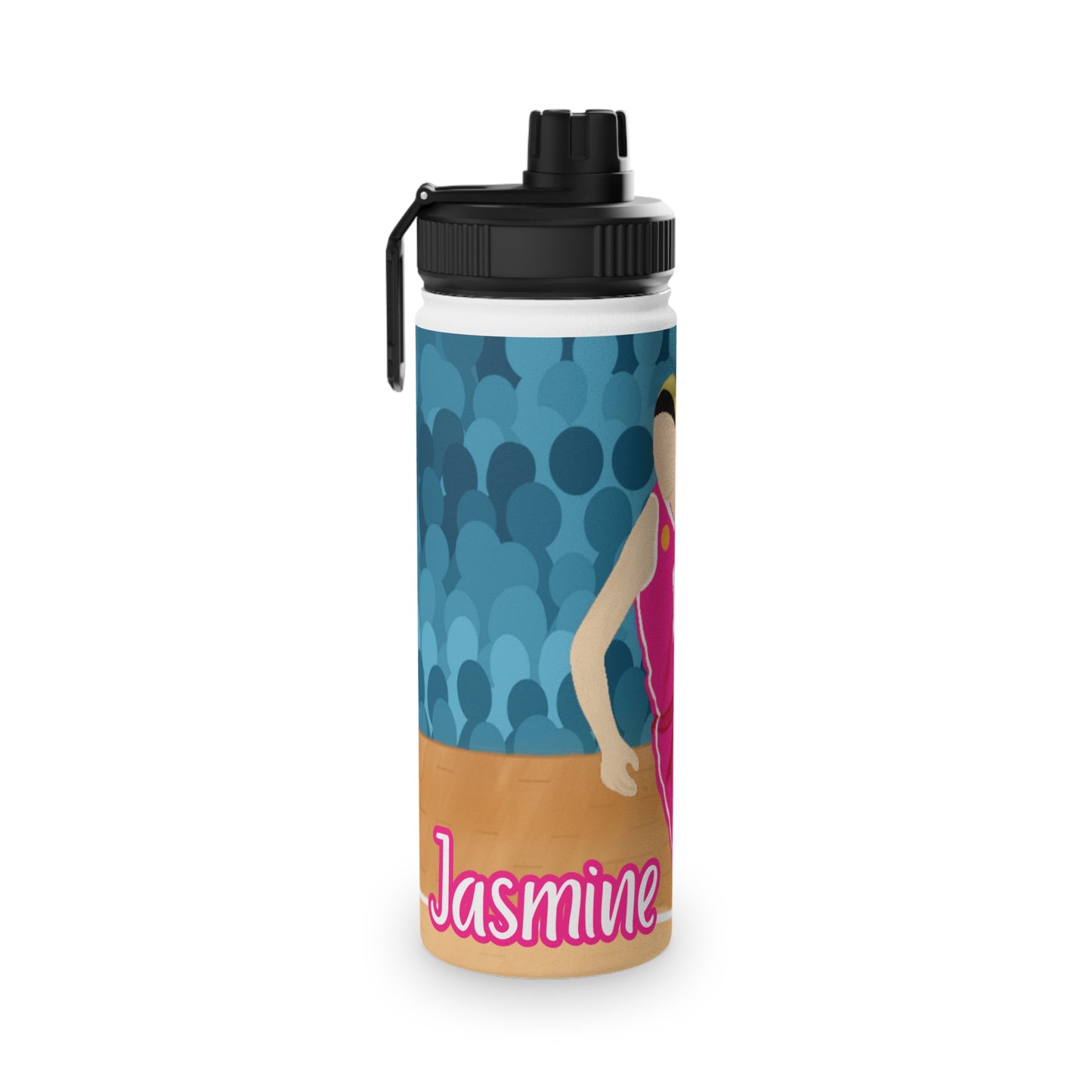 Fonyea Sports Basketball Girl Stainless Steel Water Bottle