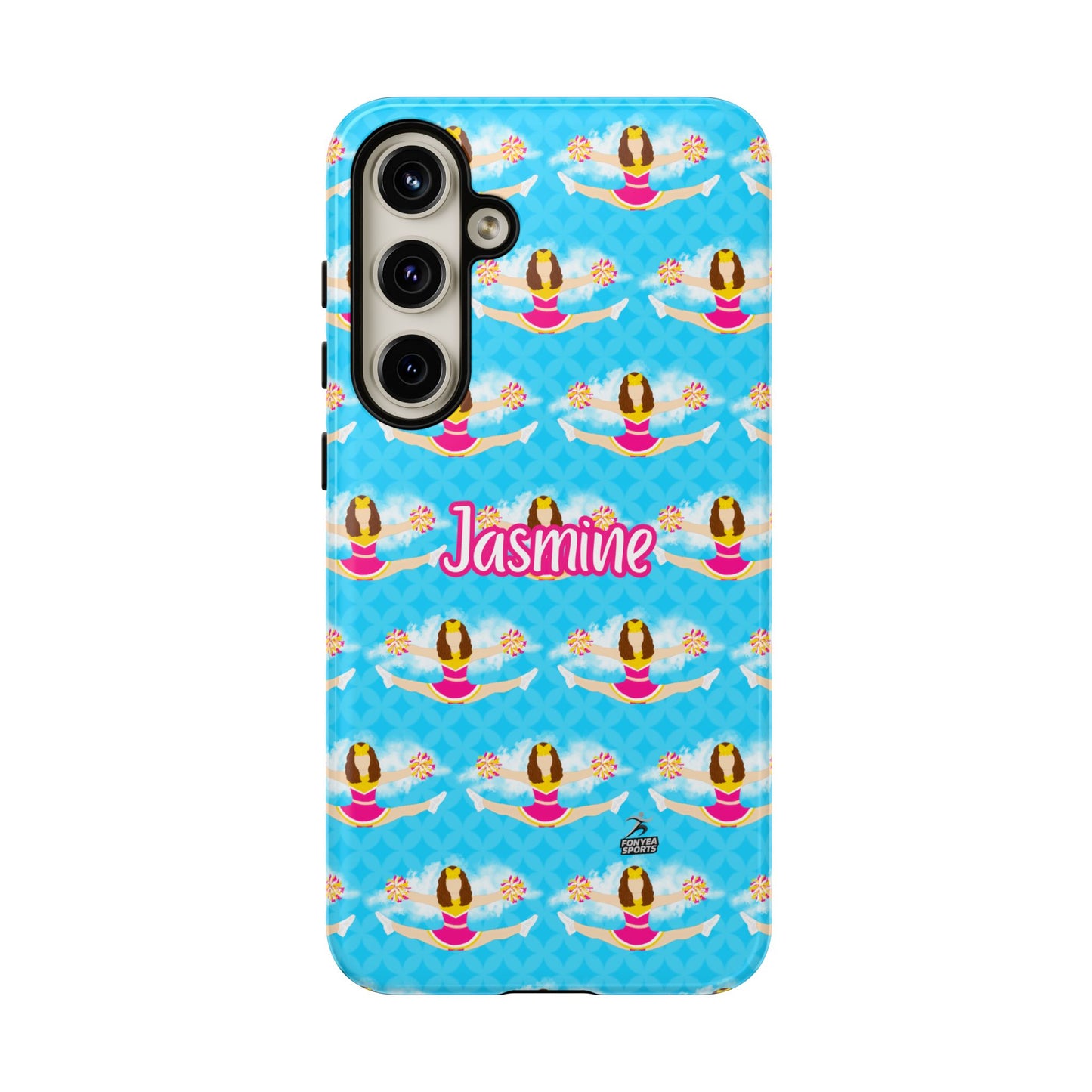 Personalized Cheerleader Tough Phone Case, Fonyea Sports