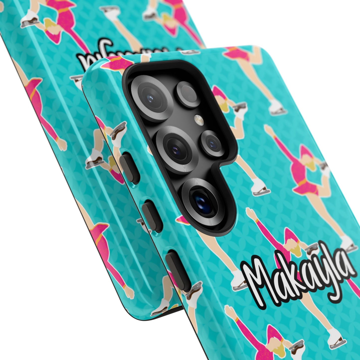 Personalized Figure Ice Skater Girl Tough Phone Case, Fonyea Sports