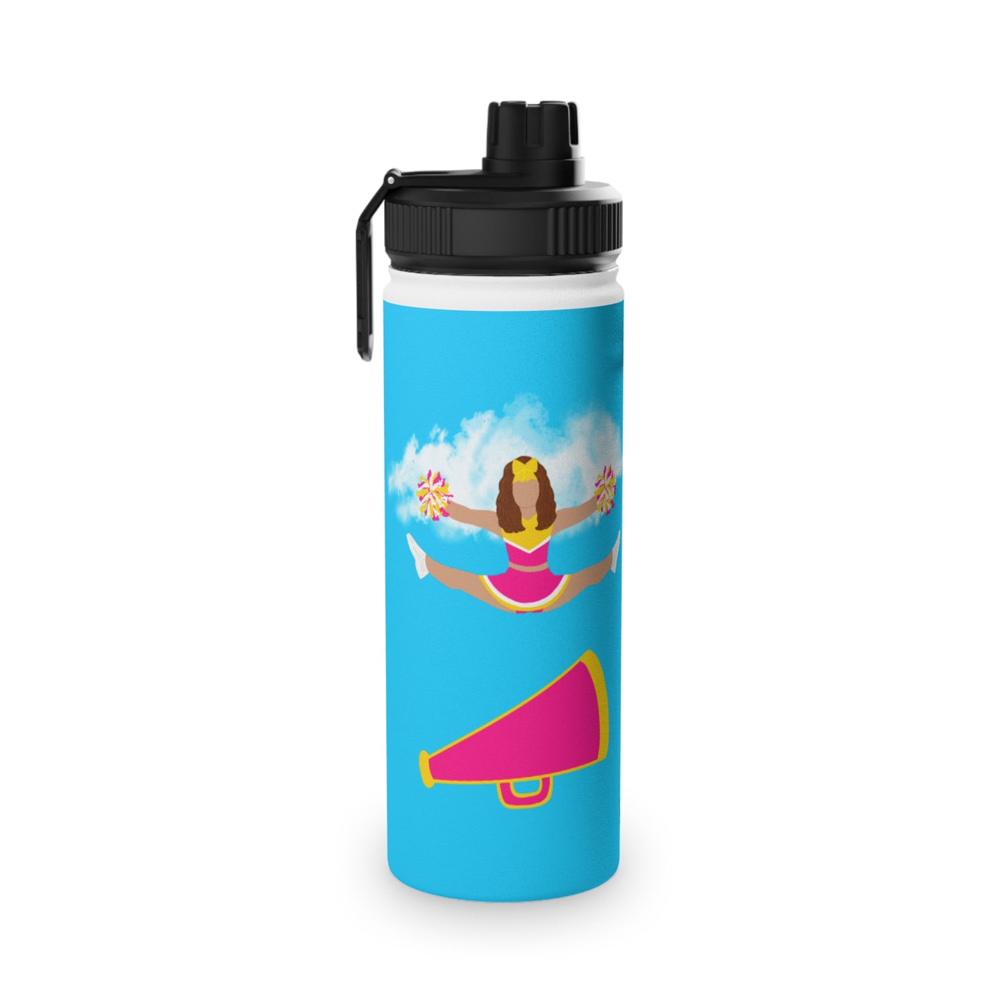 Fonyea Sports Cheer Stainless Steel Water Bottle