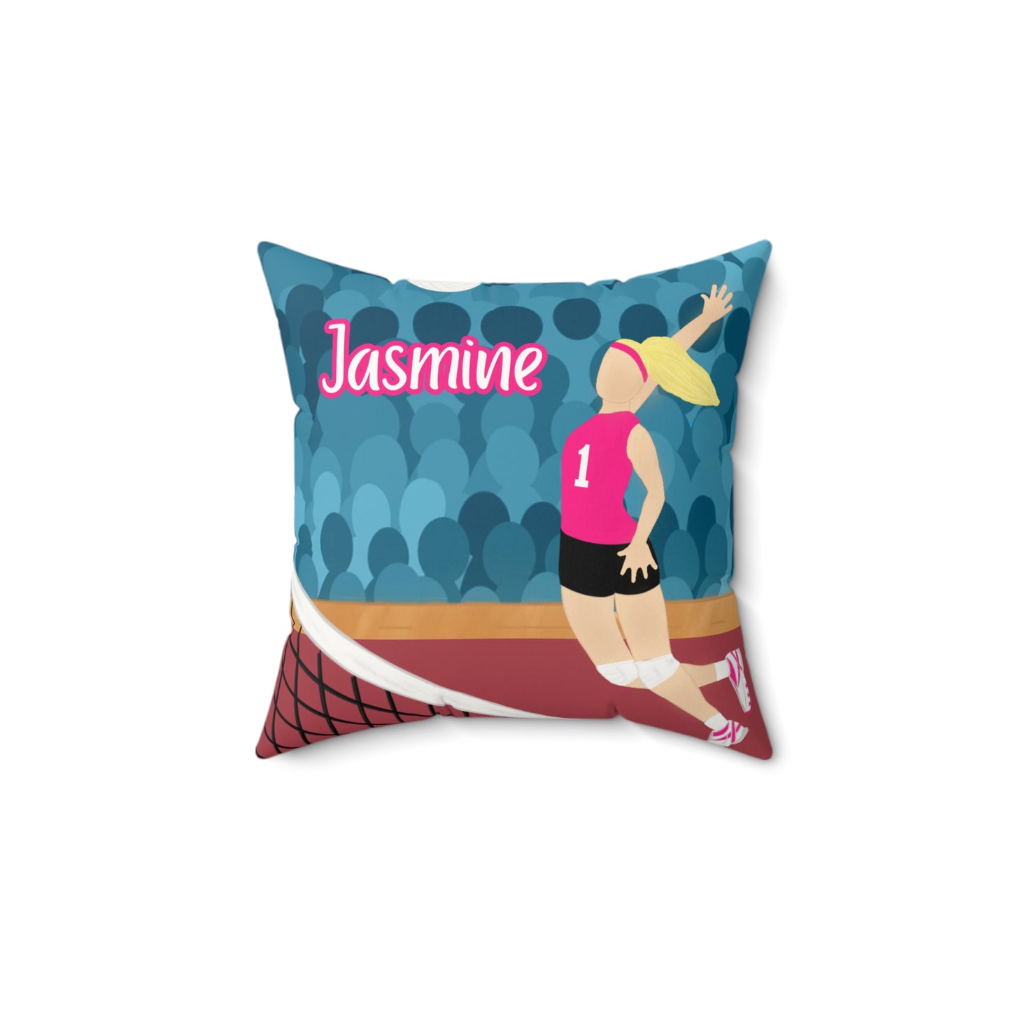 Fonyea Sports Volleyball Girl Pillow