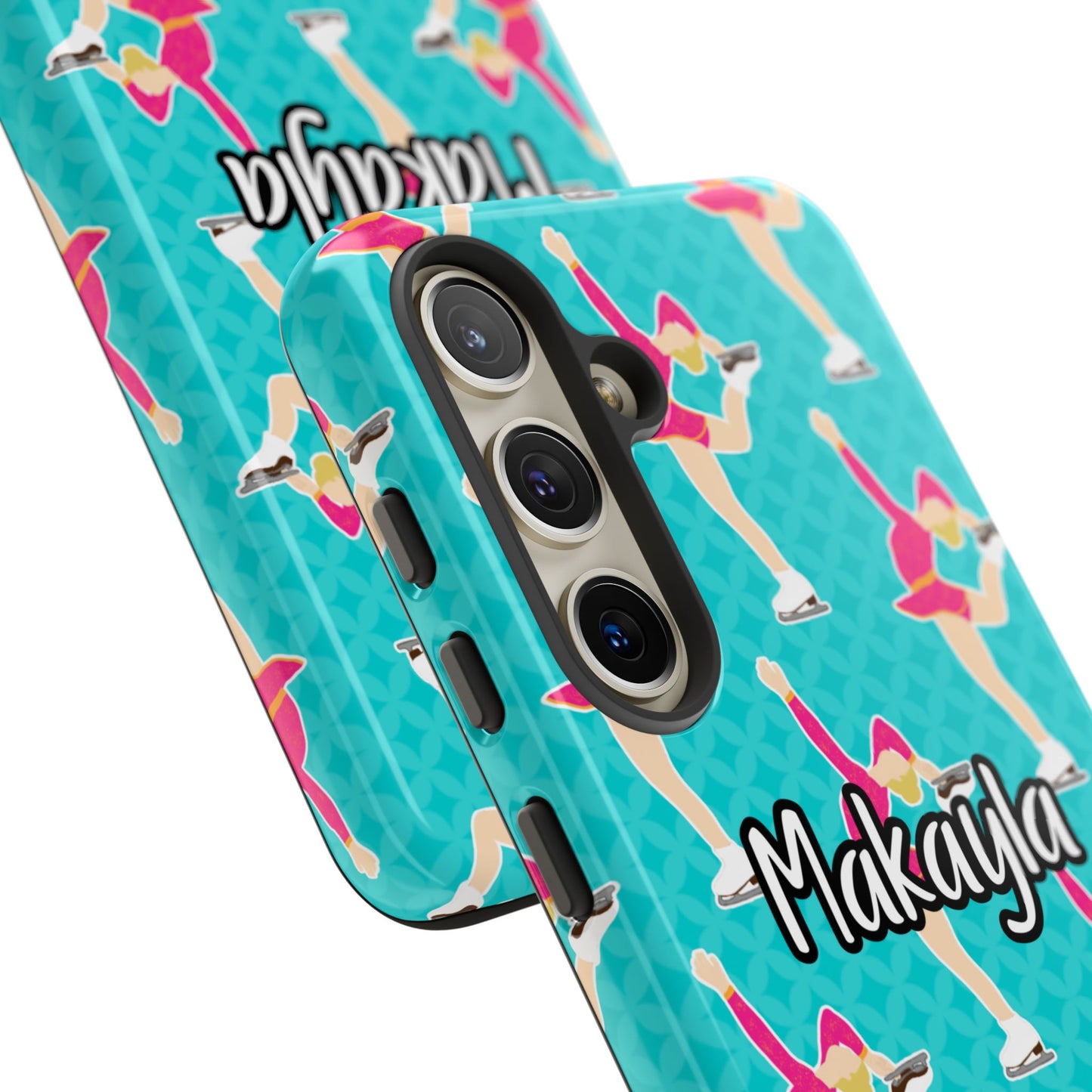 Personalized Figure Ice Skater Girl Tough Phone Case, Fonyea Sports