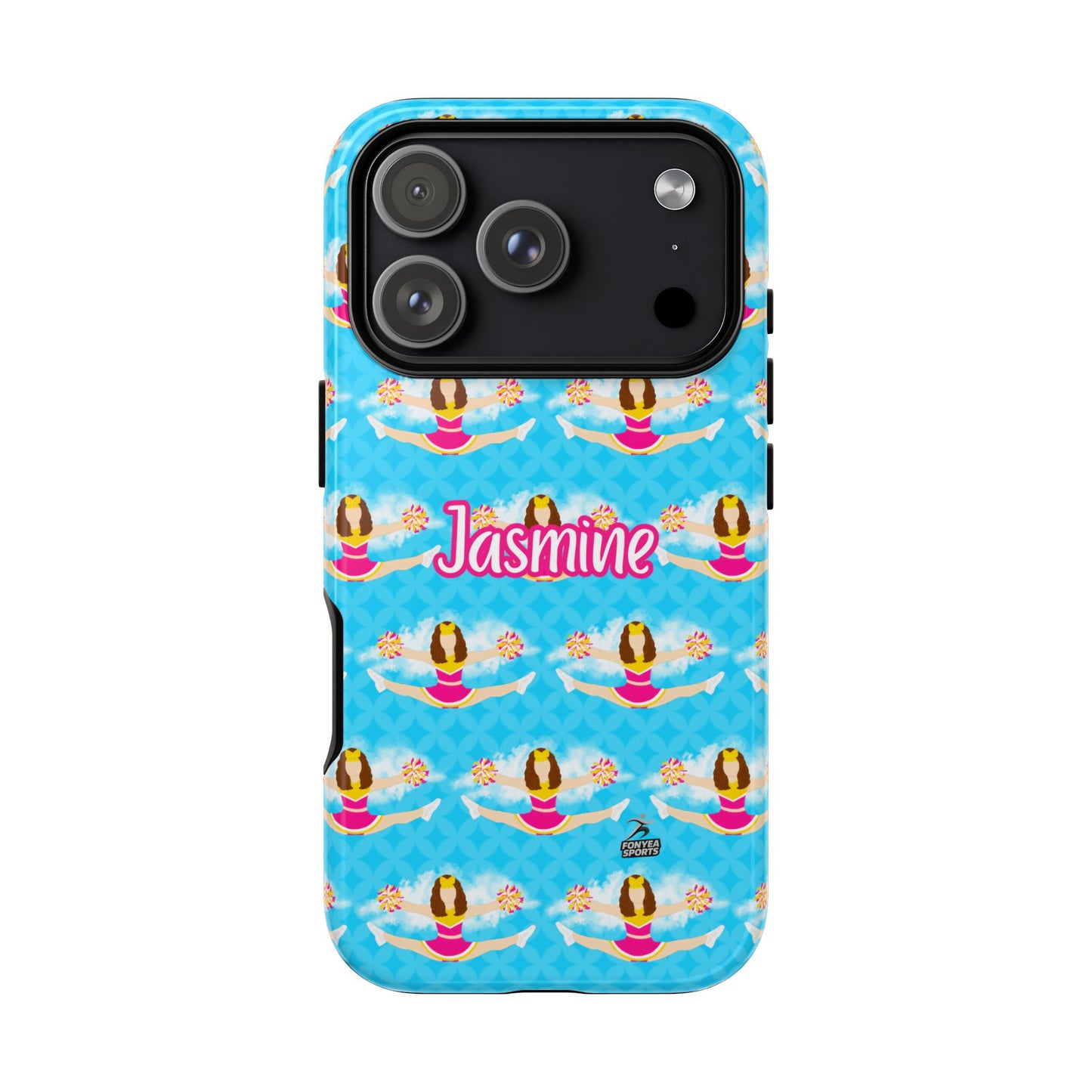 Personalized Cheerleader Tough Phone Case, Fonyea Sports