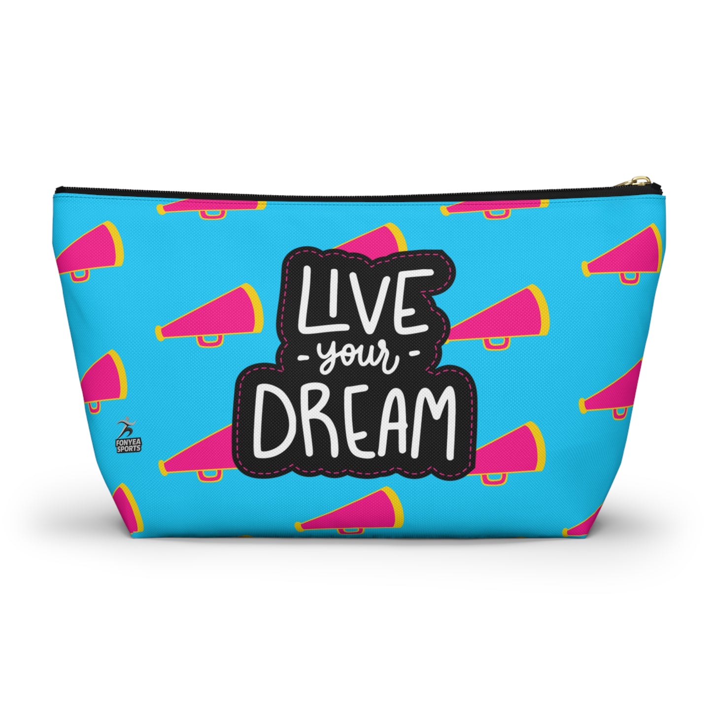 Fonyea Sports Cheer Accessory Makeup Pouch Bag