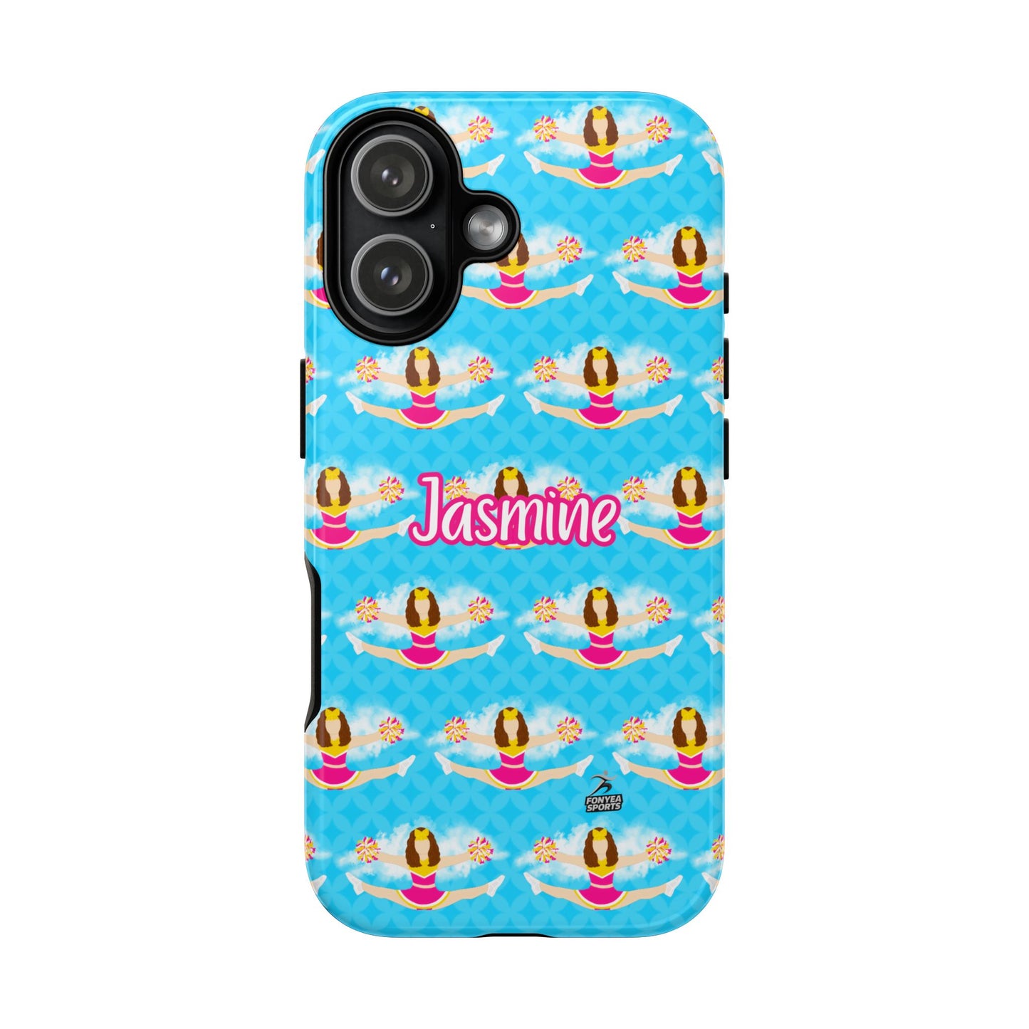 Personalized Cheerleader Tough Phone Case, Fonyea Sports